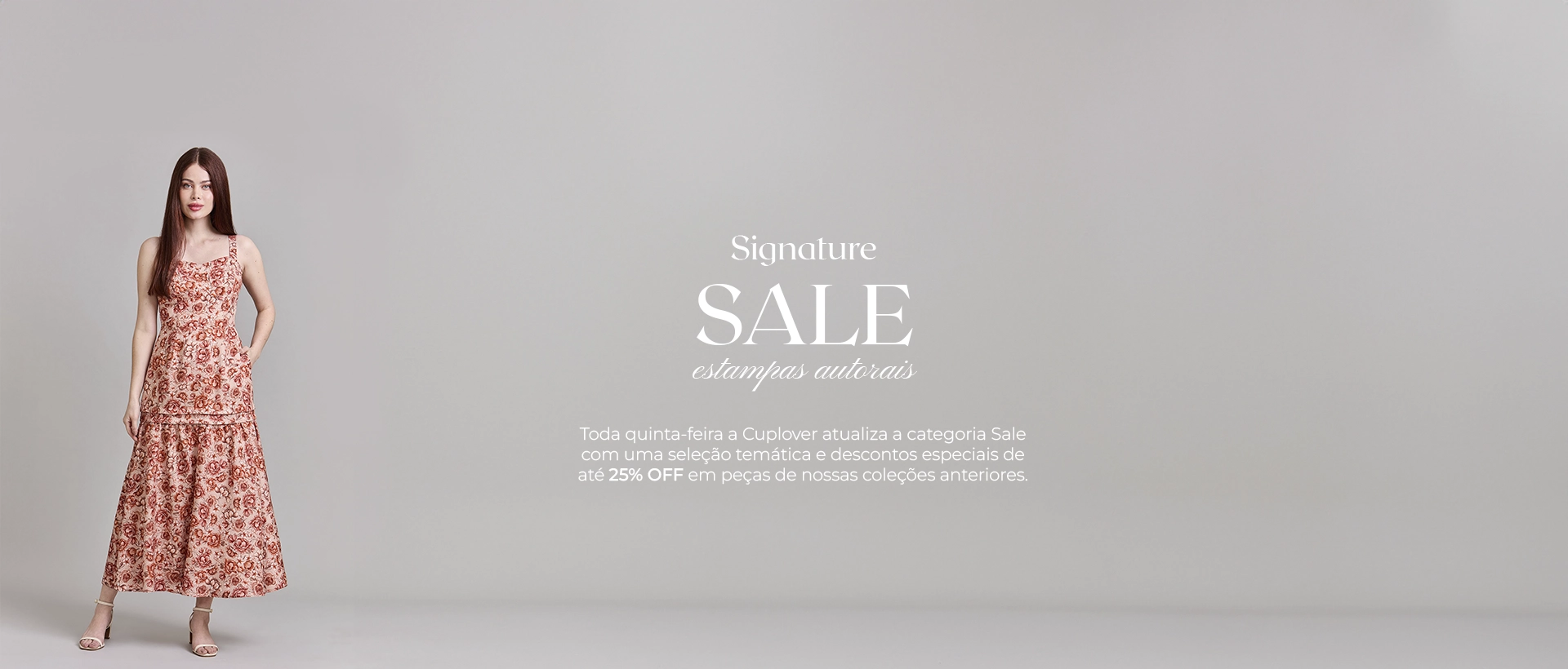 SALE - PEÇAS COM ATÉ 25% OFF
