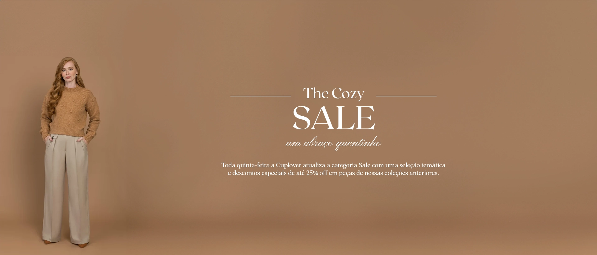SALE - PEÇAS COM ATÉ 25% OFF