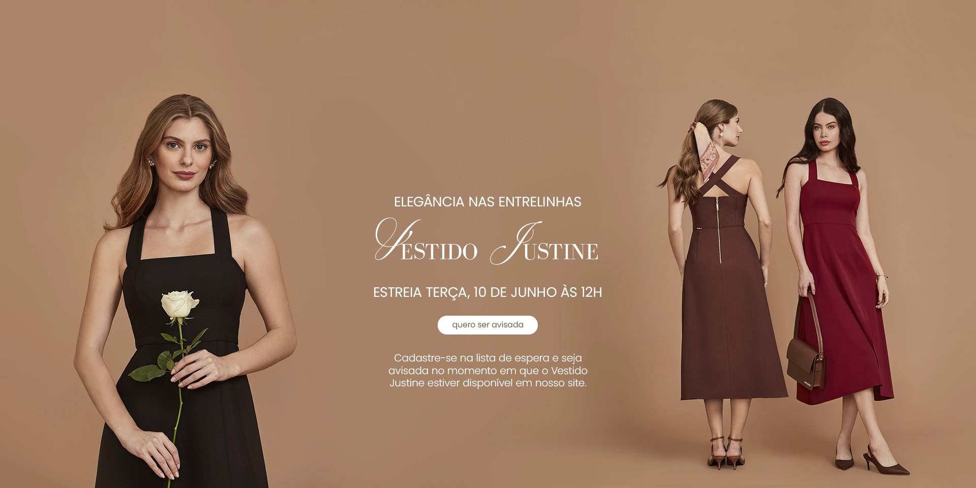 Lançamento Vestido Justine