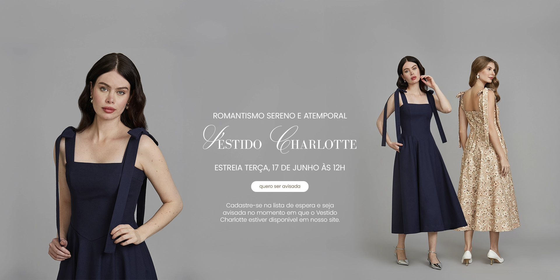 Lançamento Vestido Charlotte