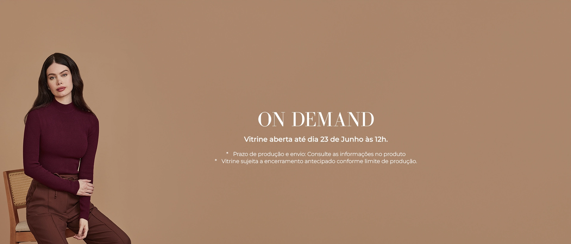 On Demand - Confira as peças disponíveis 
