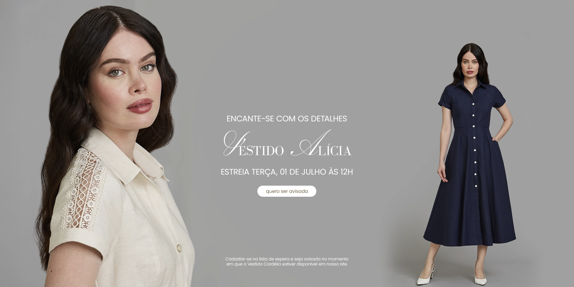 Lançamento Vestido Alícia
