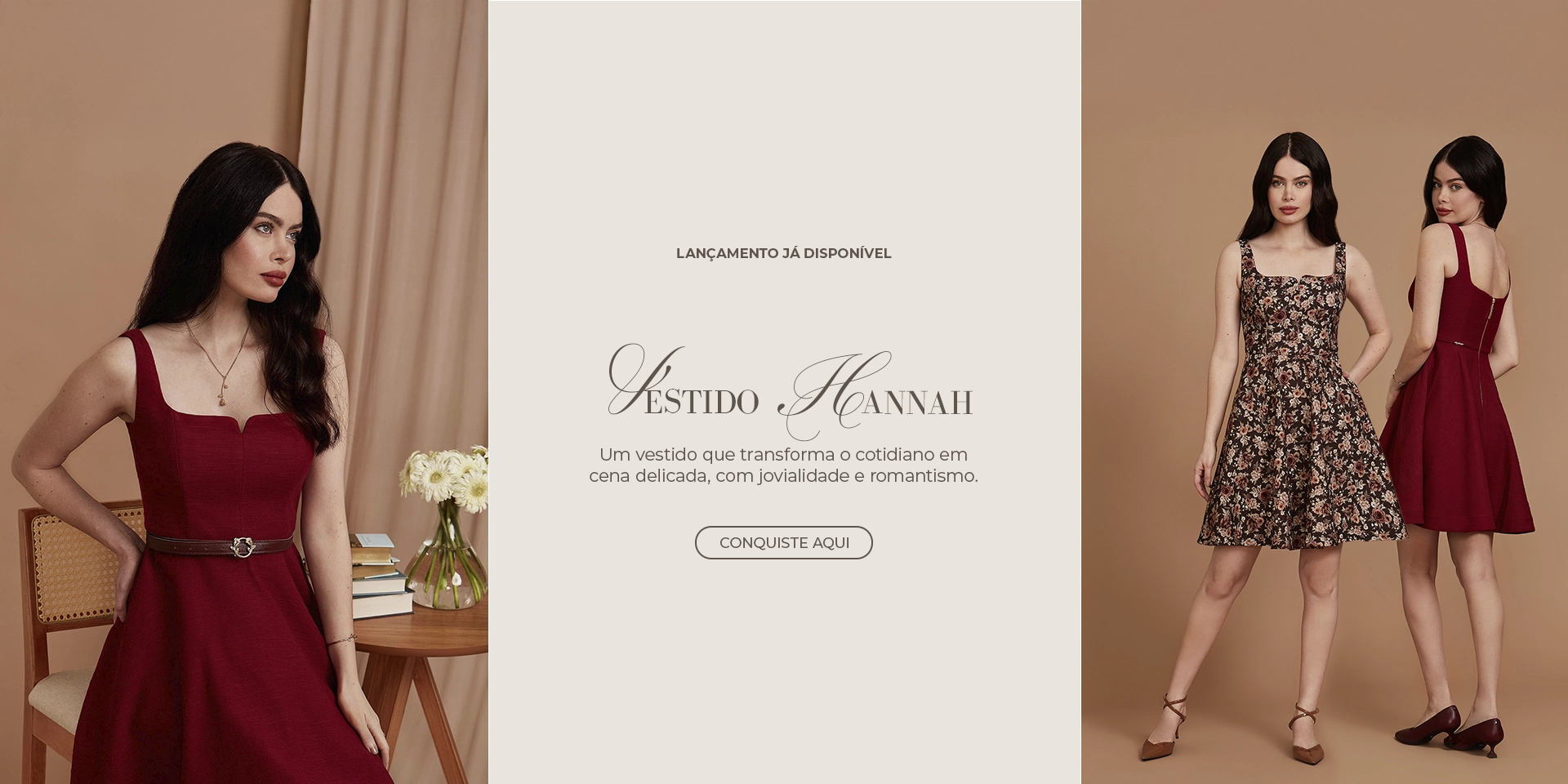 Lançamento Vestido Hannah
