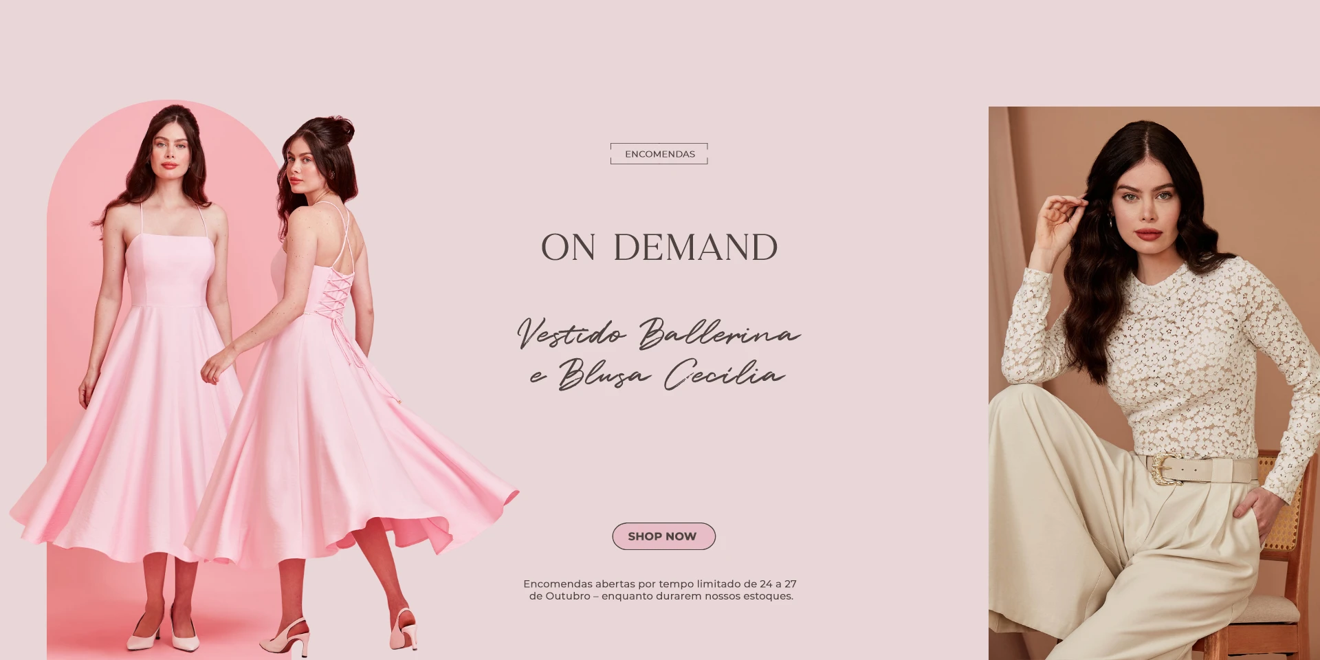 Home - ONDM Ballerina Blossom & Cecília Off 
