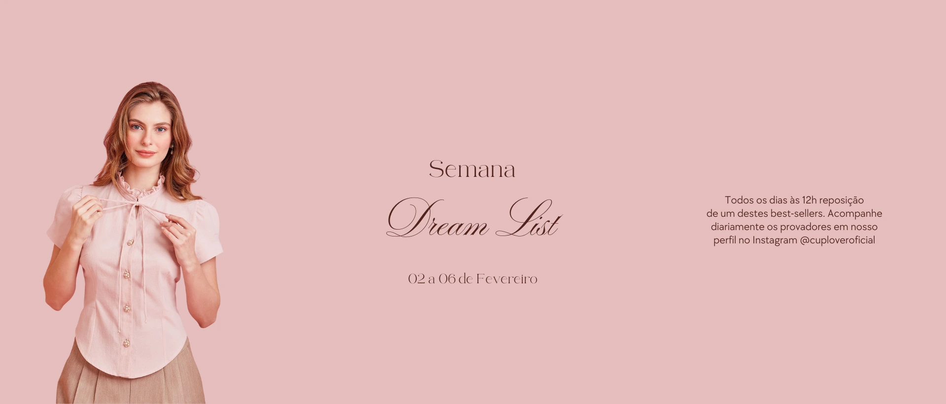 Semana Dream List - Categoria