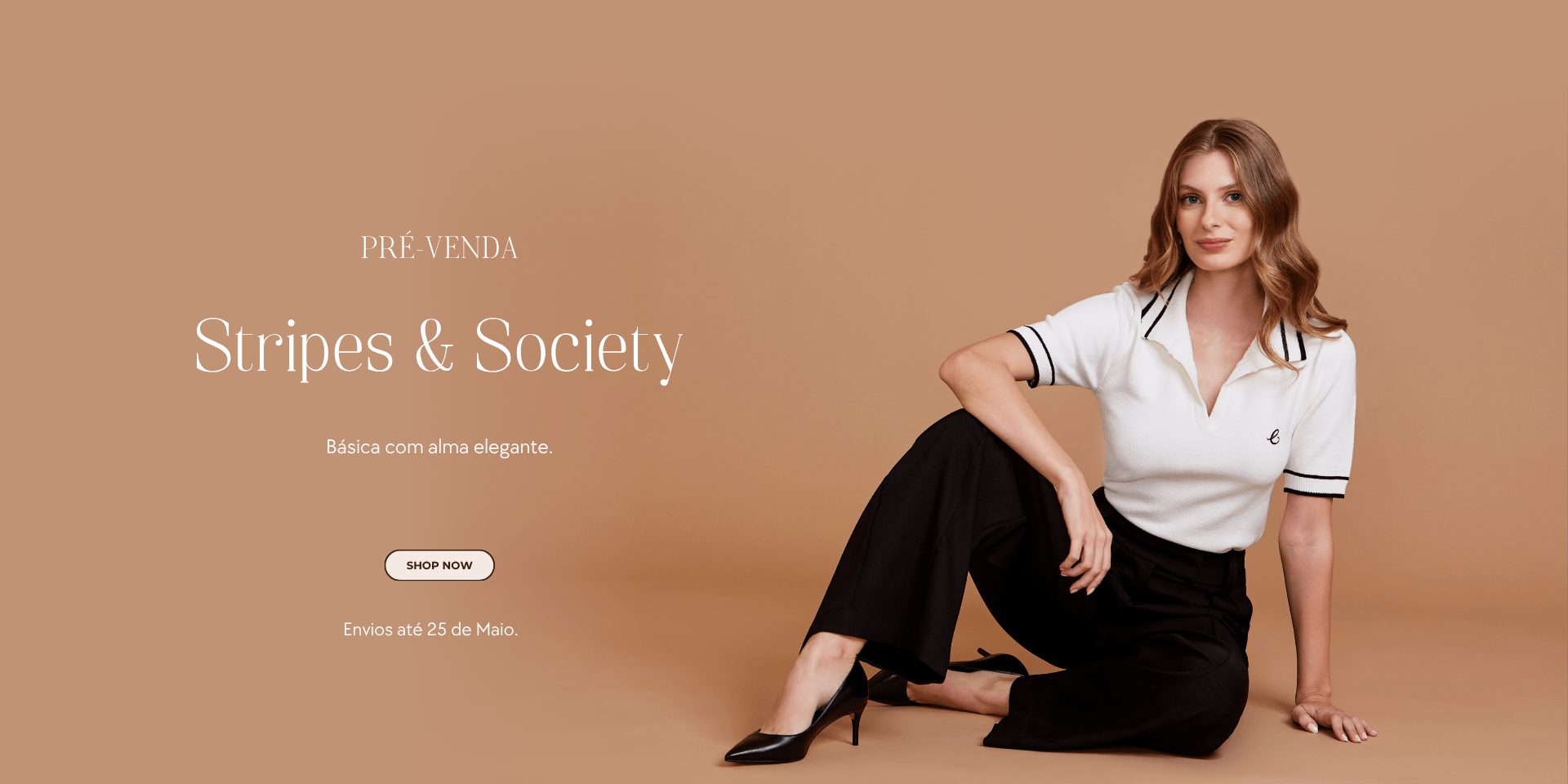 HOME - Pré-venda Society & Stripes