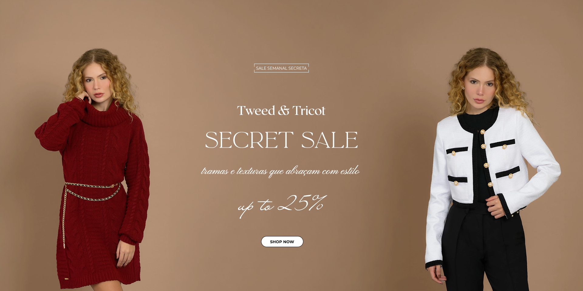 TWEED & TRICOT SECRET SALE  - HOME