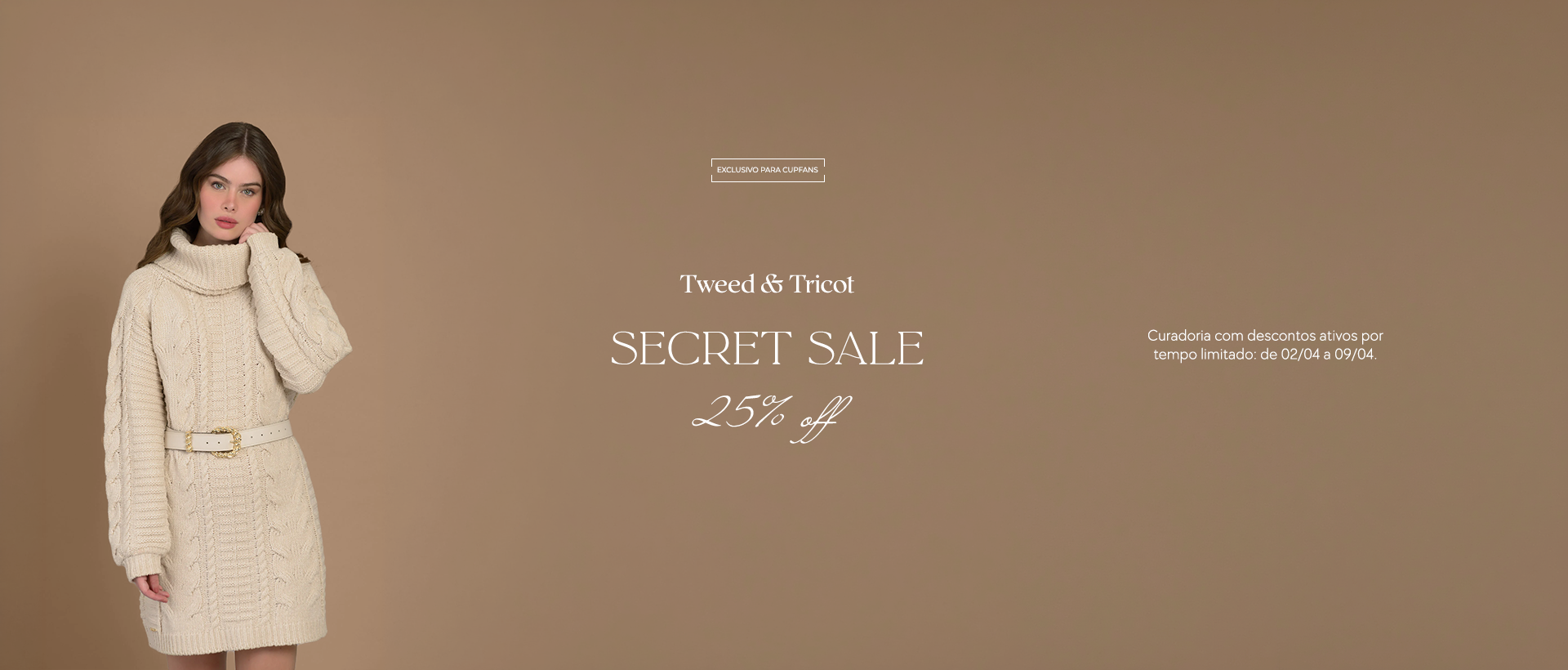 Categoria - TWEED & TRICOT SECRET SALE 