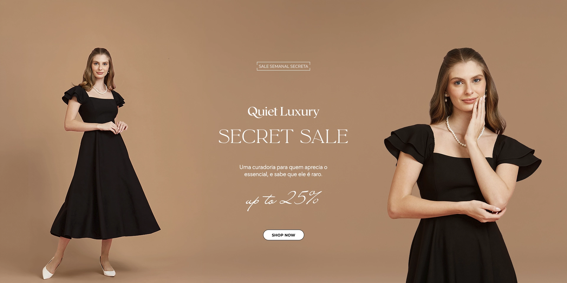 Quiet Luxury Sale  - HOME