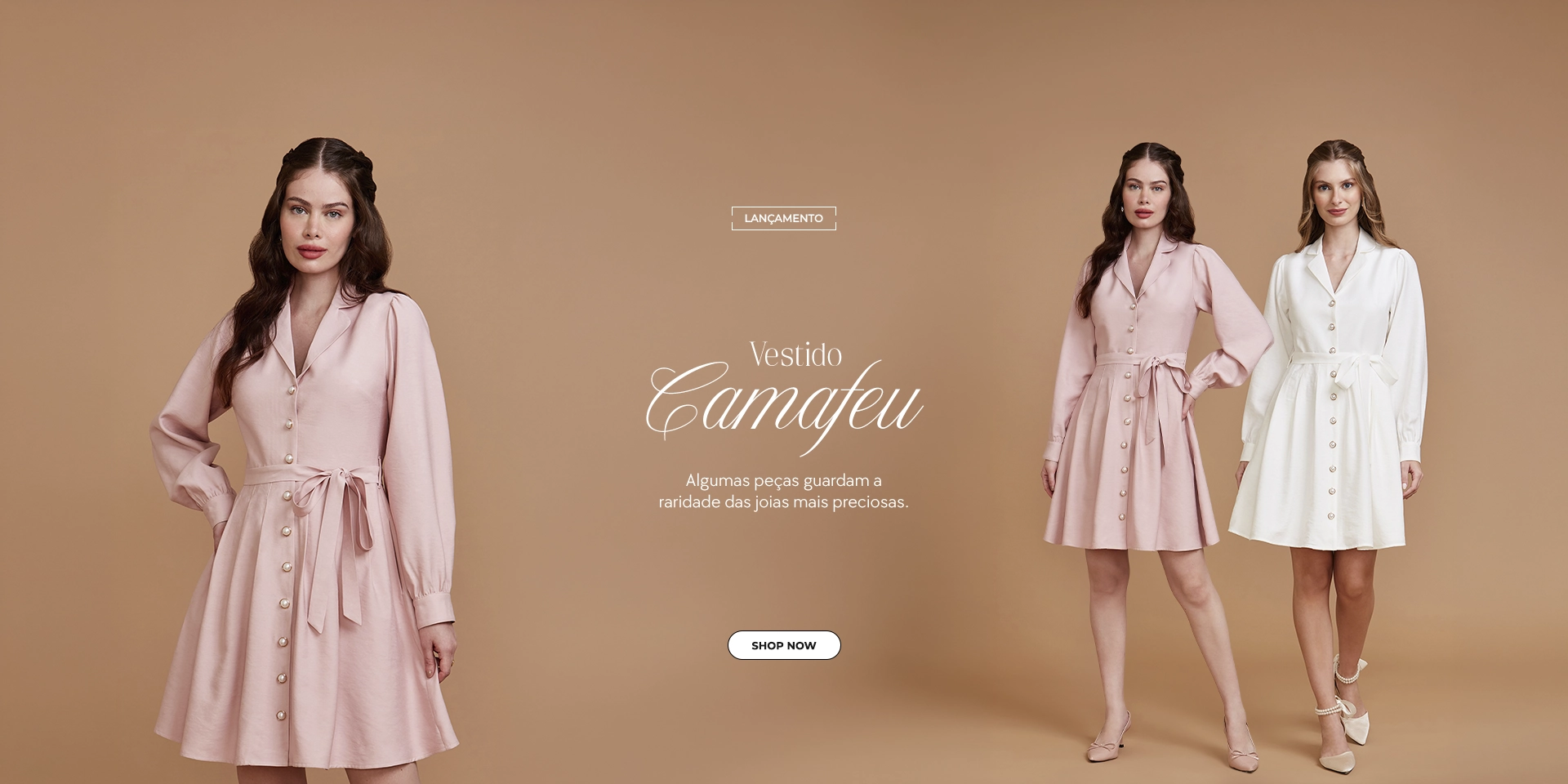 Vestido Camafeu - HOME