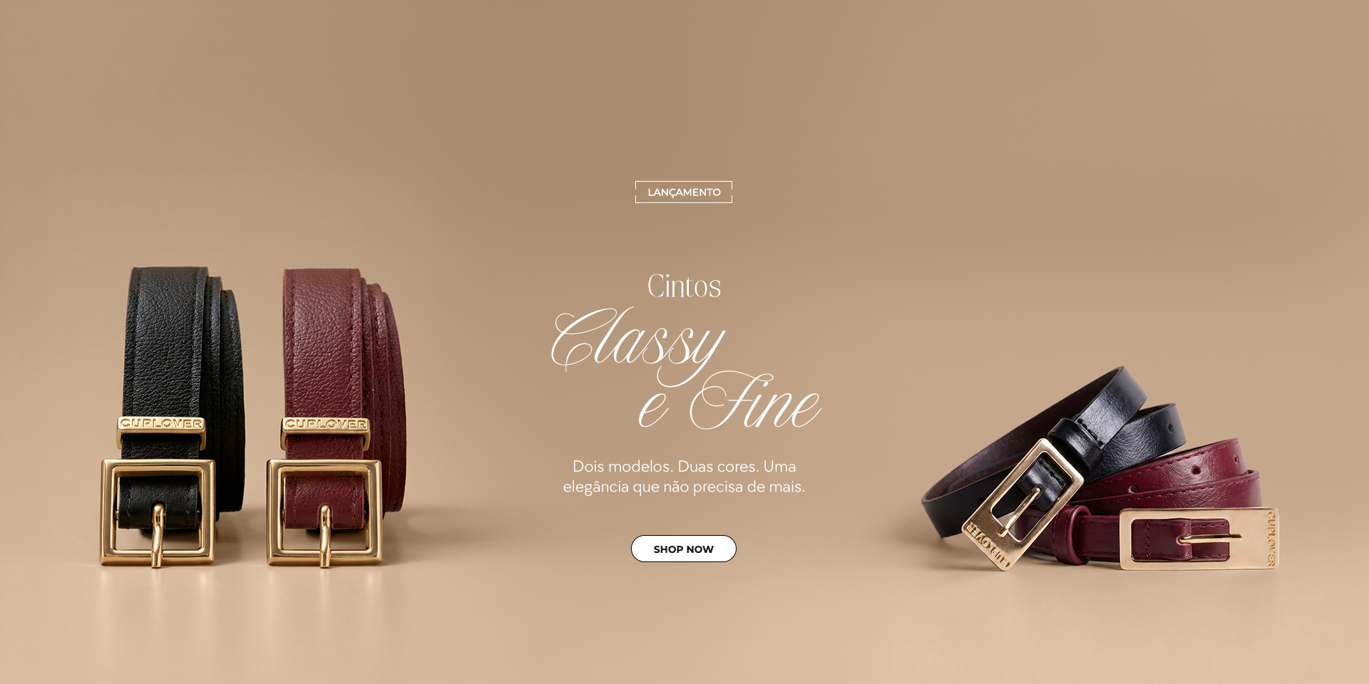 Cintos Classy & Fine - HOME