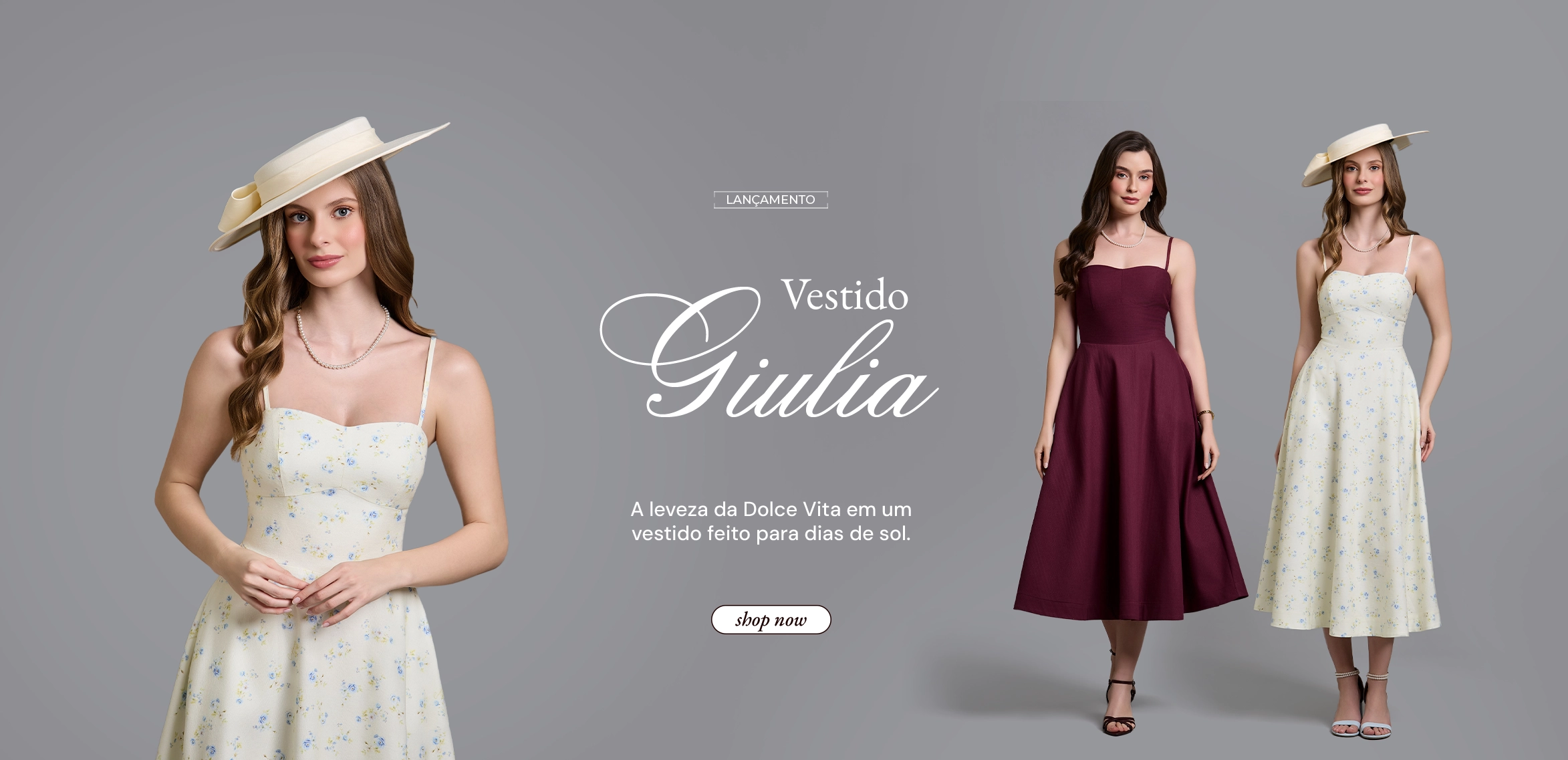 Home - Lançamento Vestido Giulia