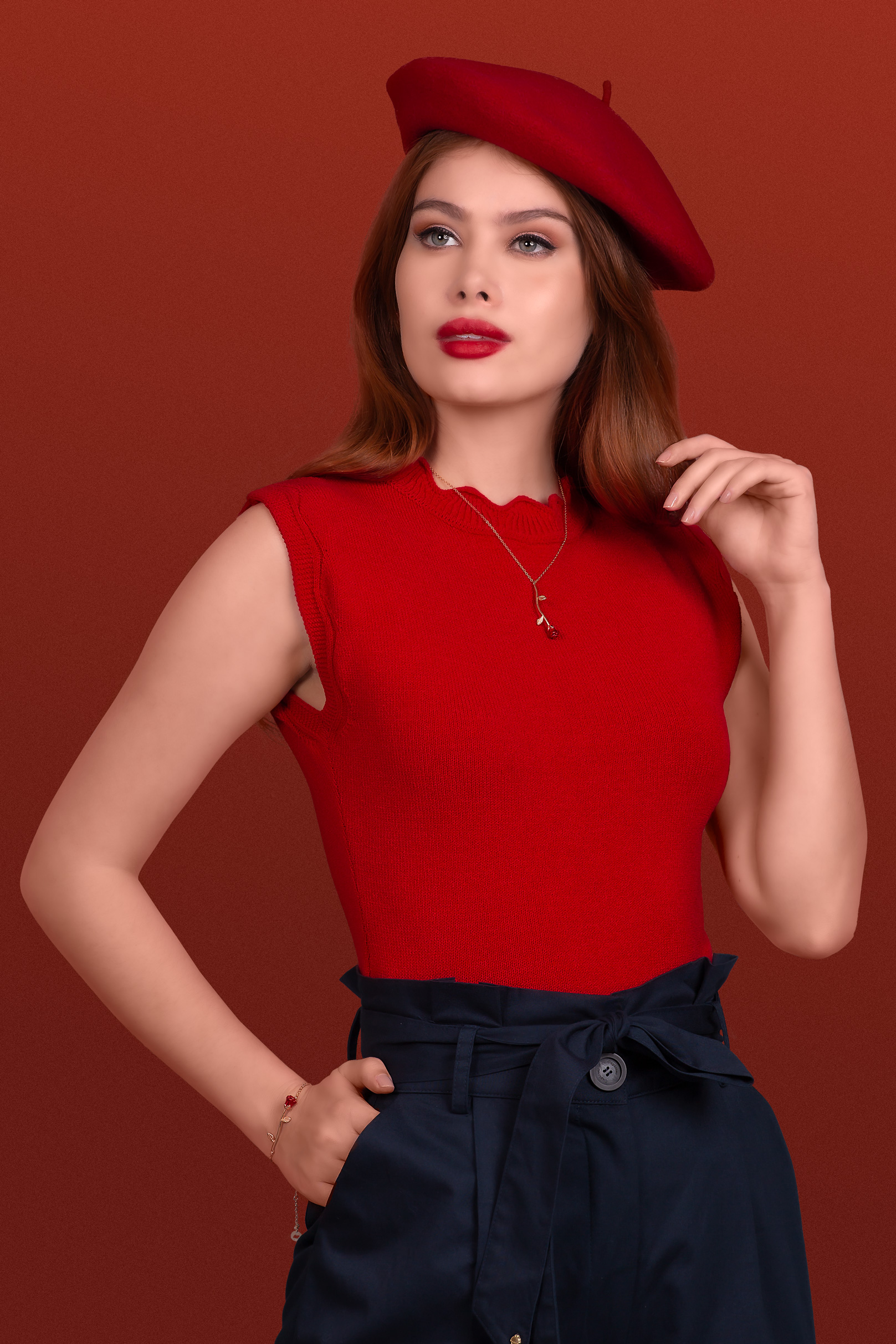 Blusa Basic Mood Escarlate