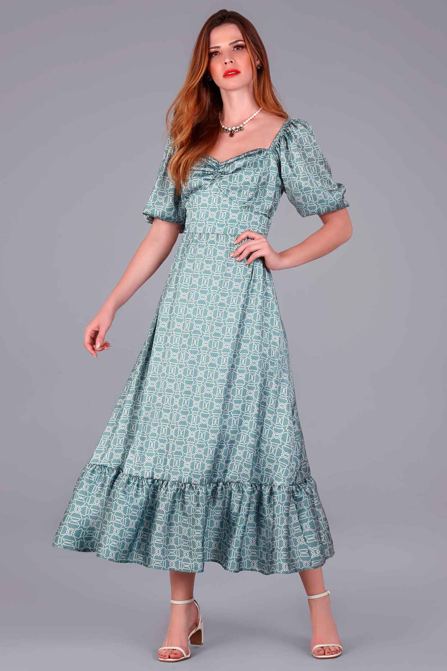 Vestido Supermidi Pattern MEL