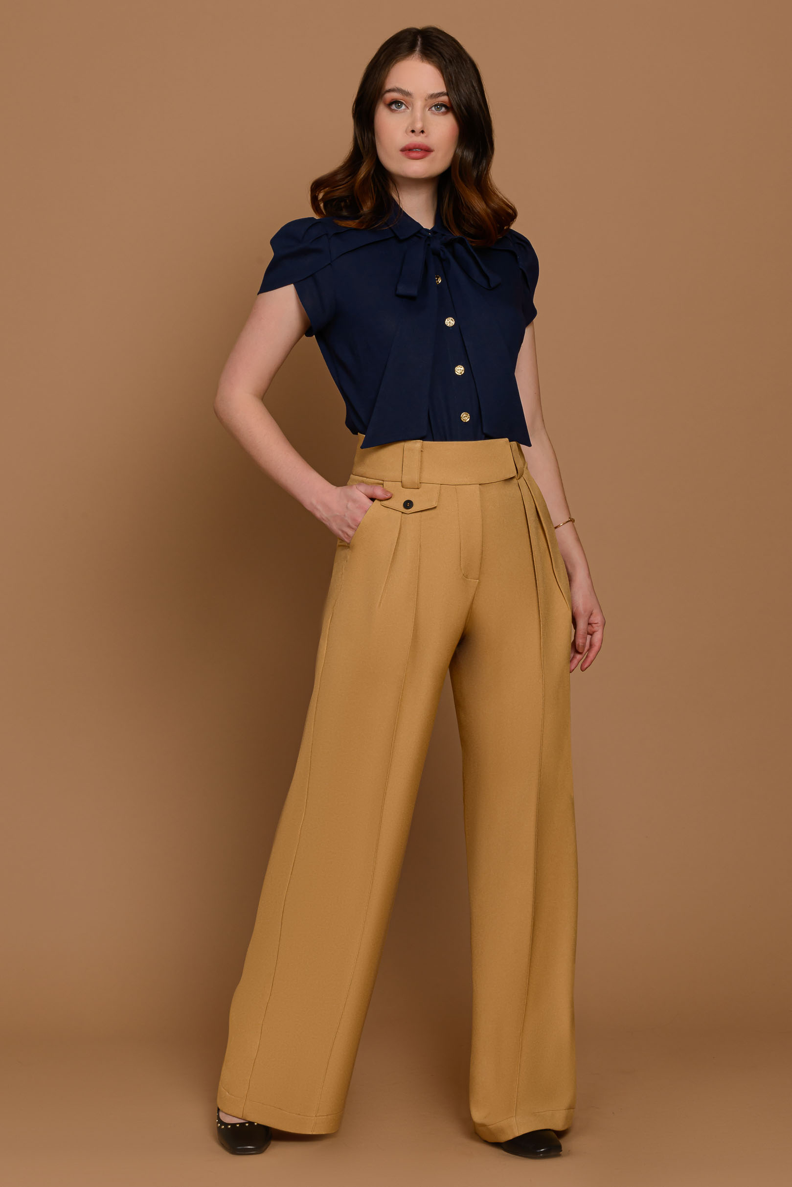 Calça Alfaiataria Jules Sépia