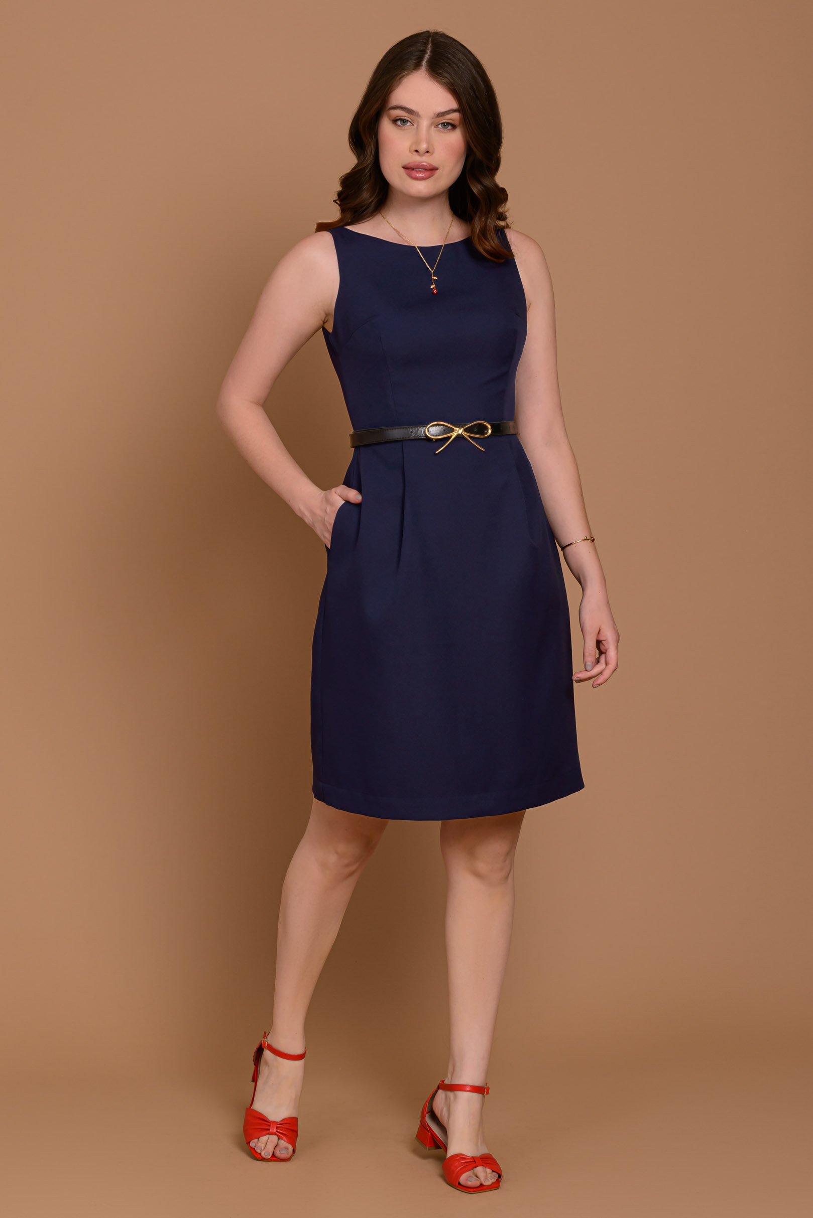 Vestido com Cinto Bella New Moon
