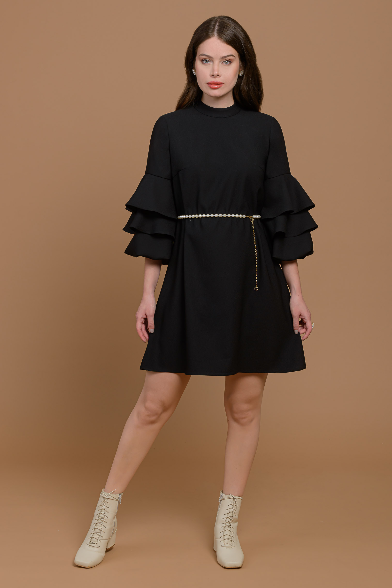 Vestido Curto Bonequinha de Luxo Black