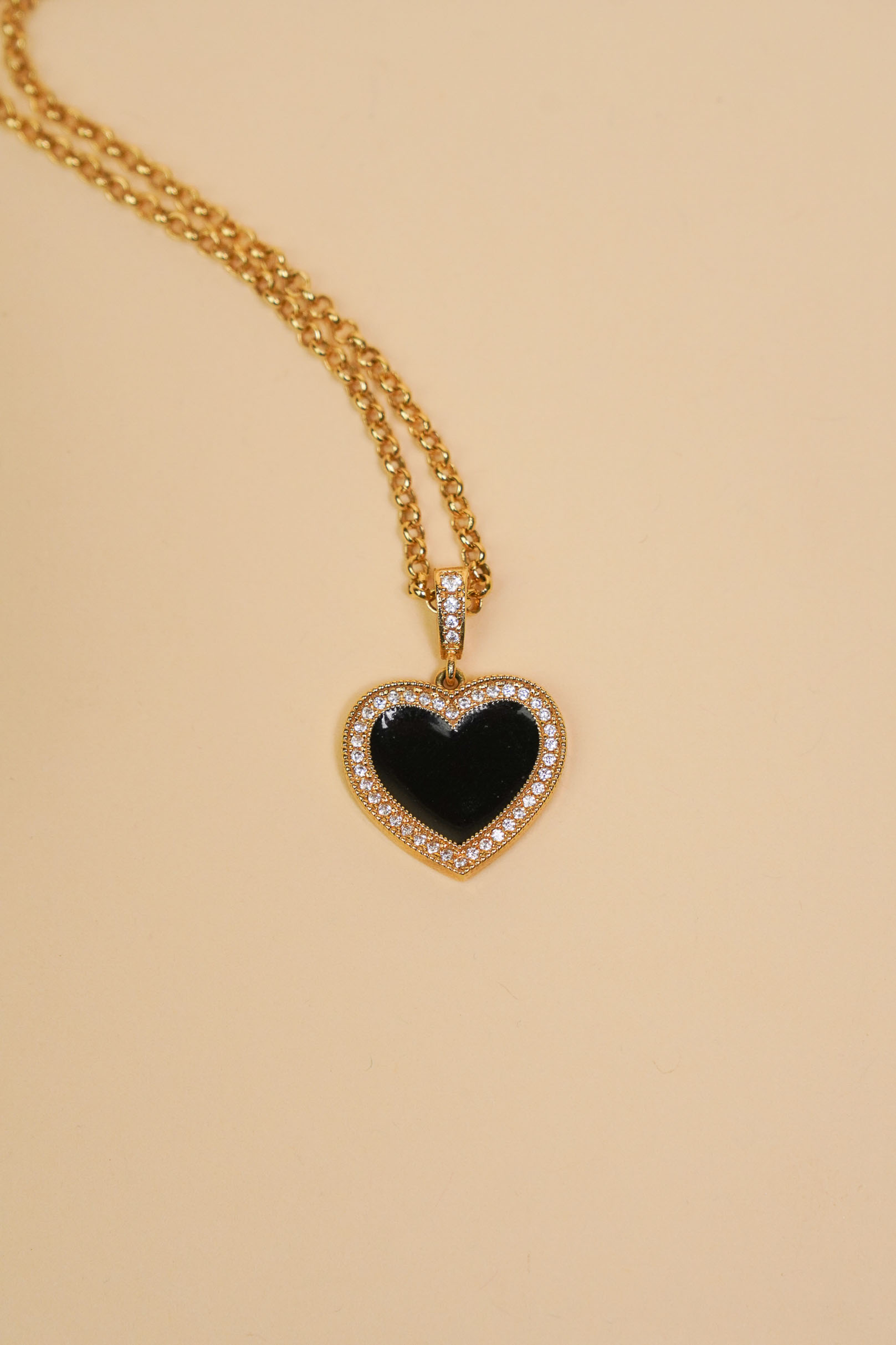 Colar Signature Black Heart