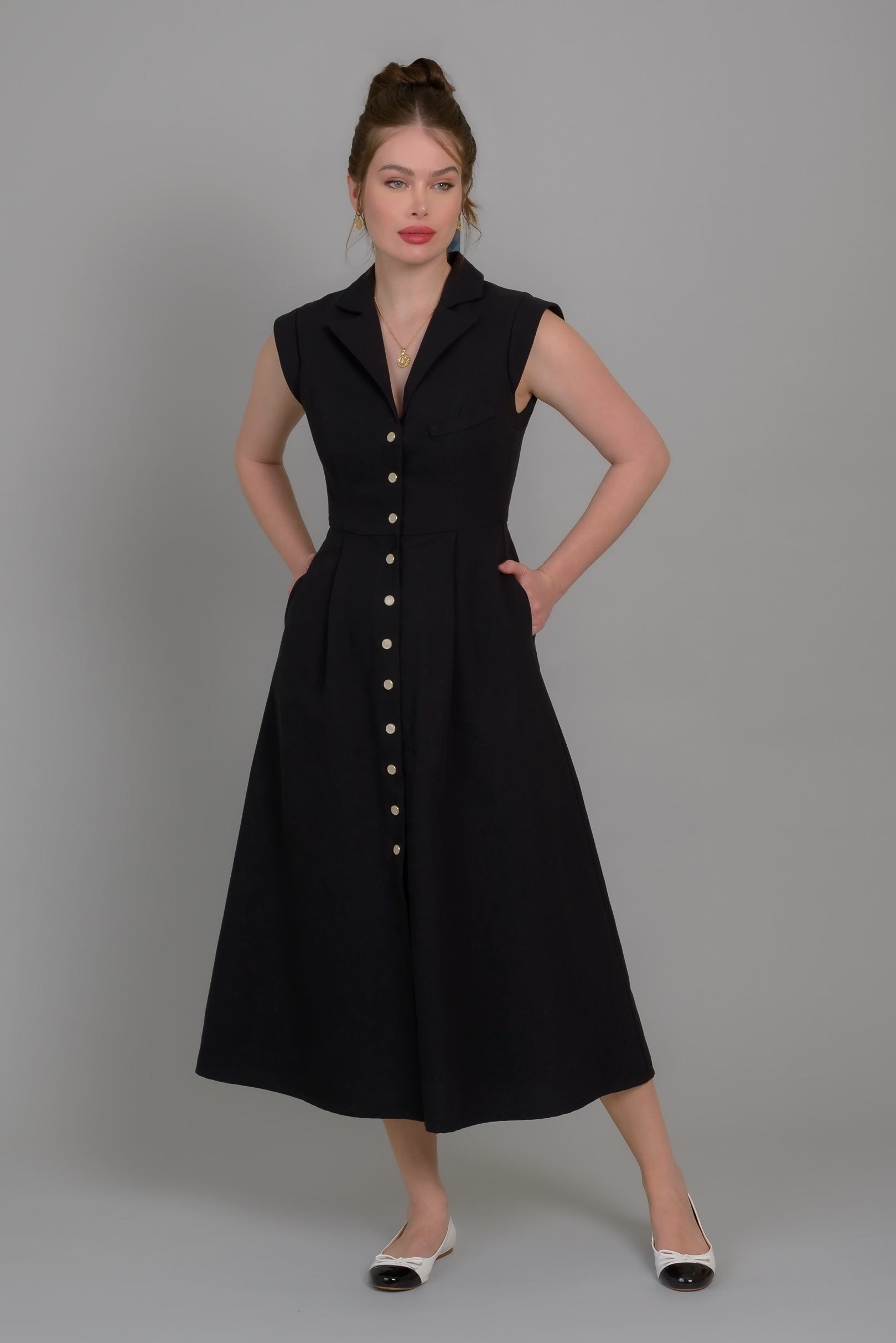Vestido Alfaiataria Relíquia Black
