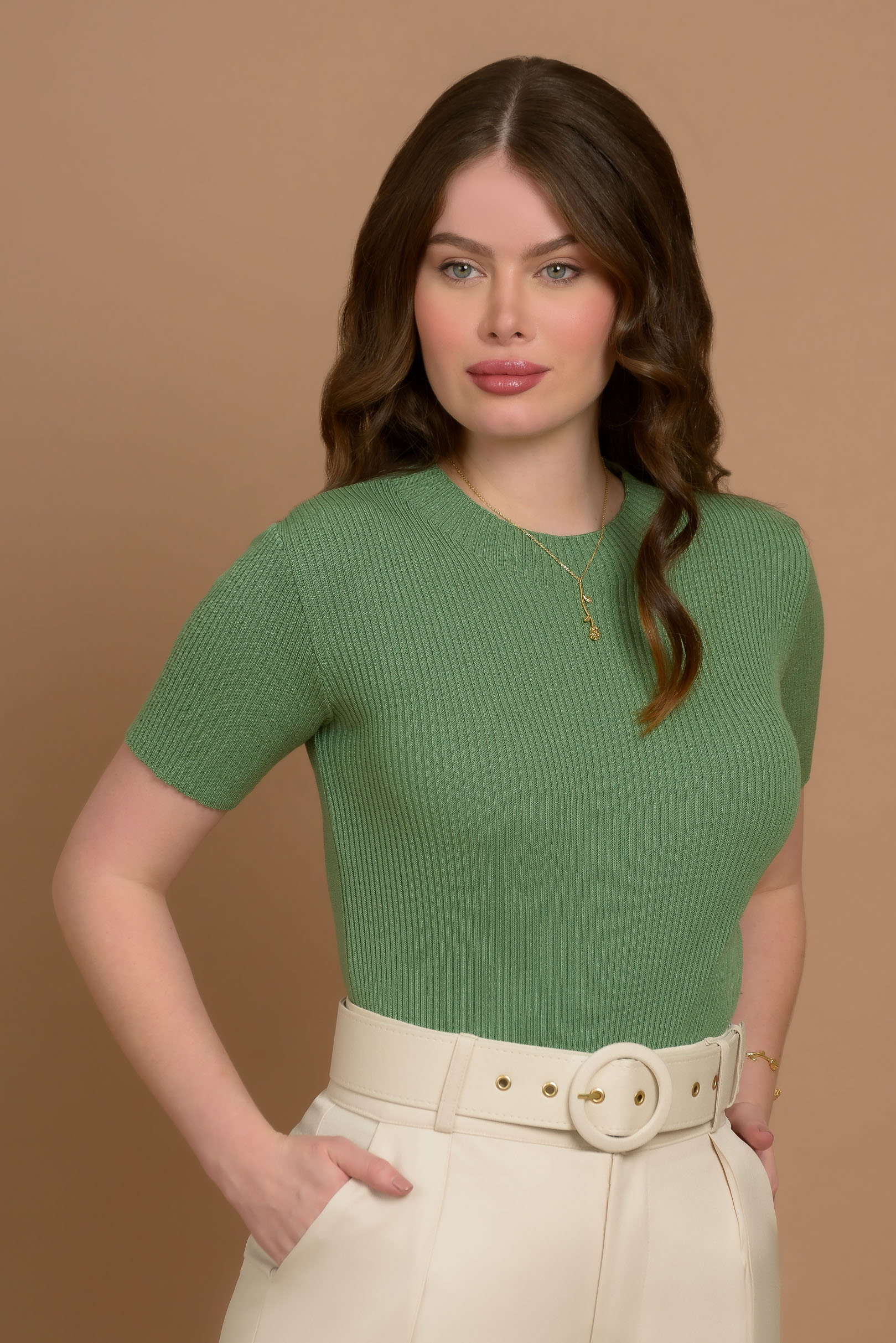 Blusa Basic Mood Botânica