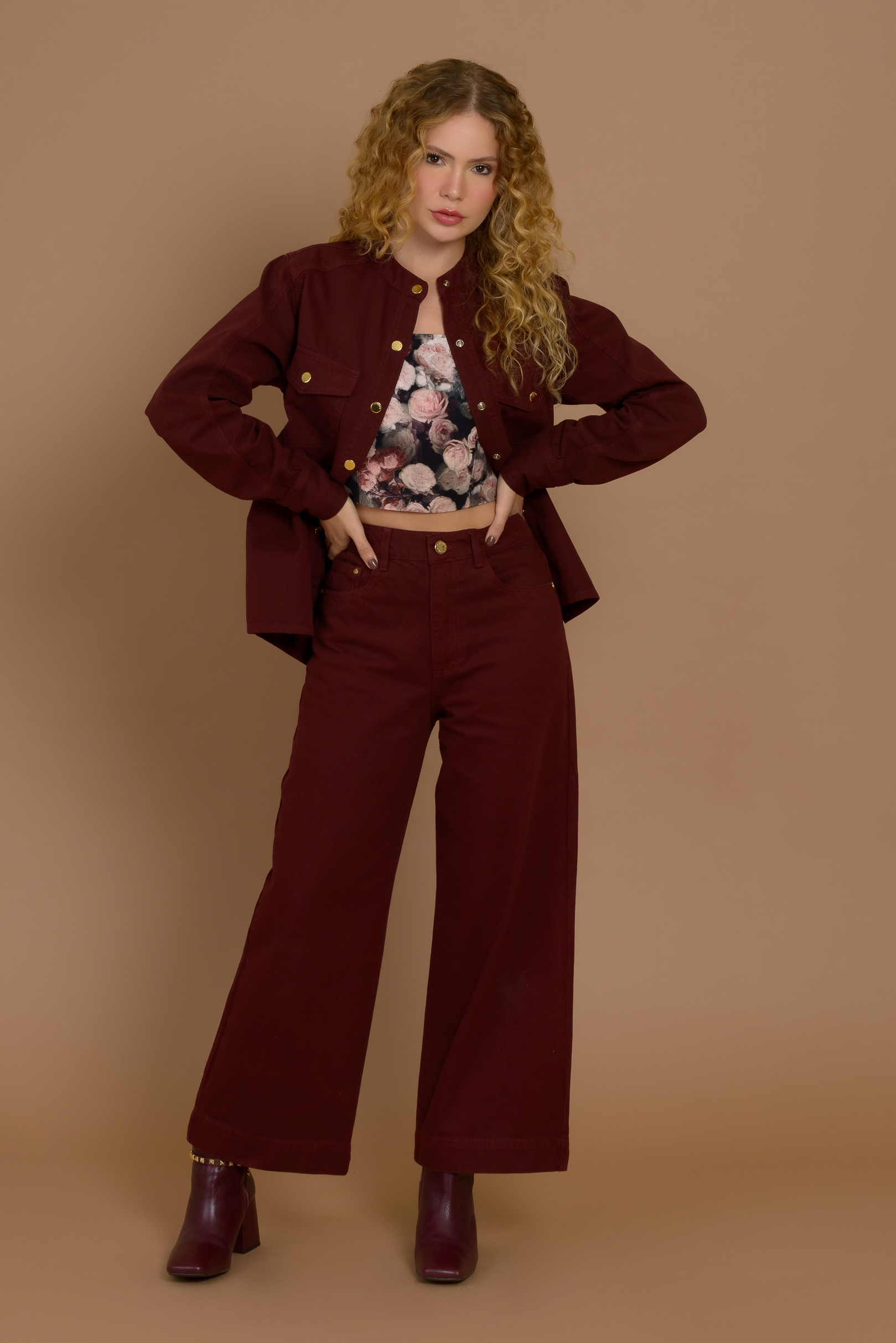 Calça Pantacourt Cherry Jeans
