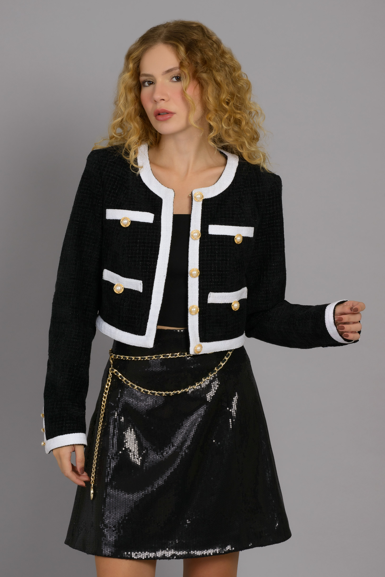 Saia De Paetê Gala
