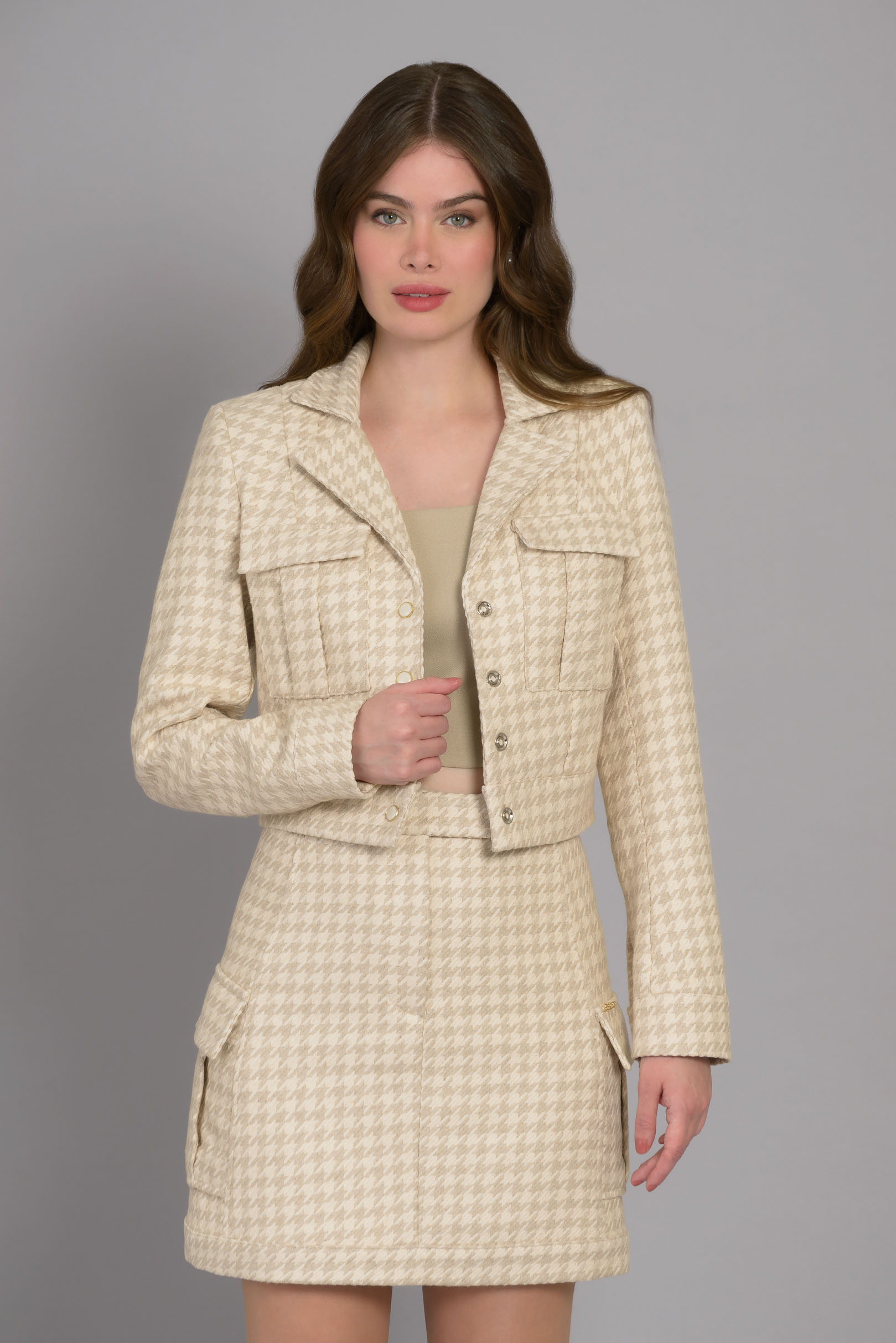 Saia Curta Colline Beige