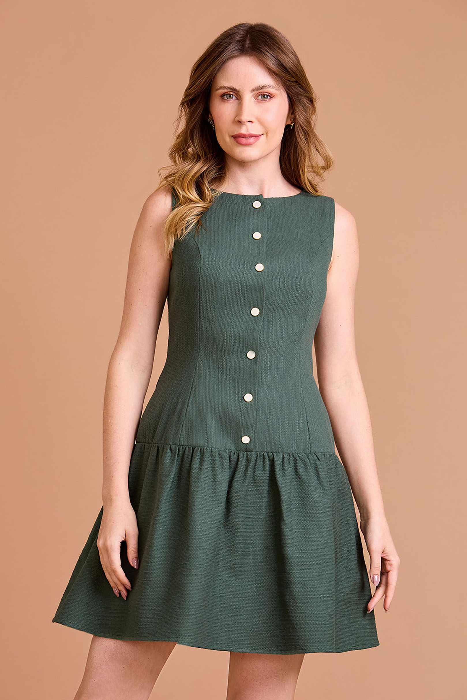 Vestido Curto Grasse Forest