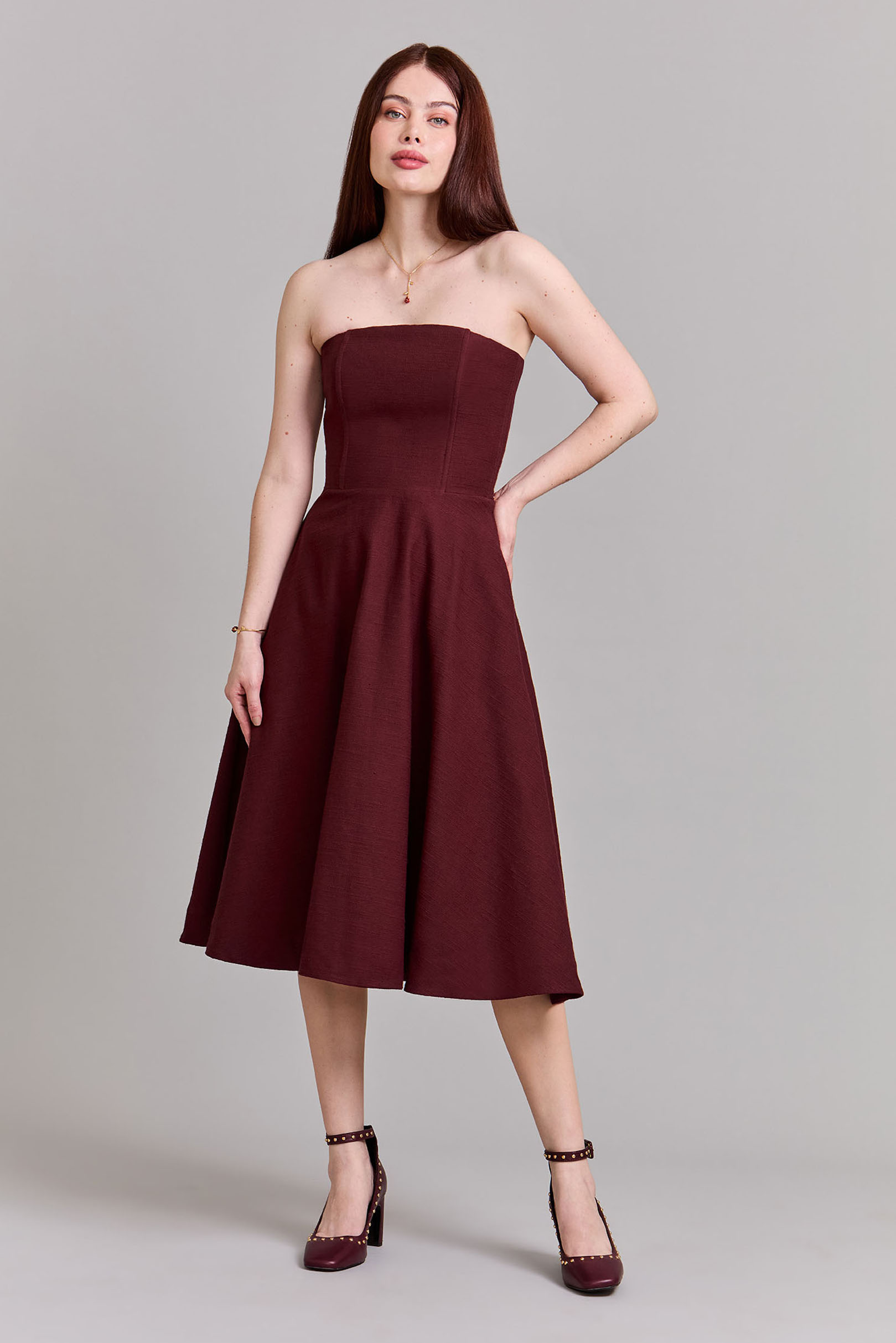 Vestido Midi Miss Cherry