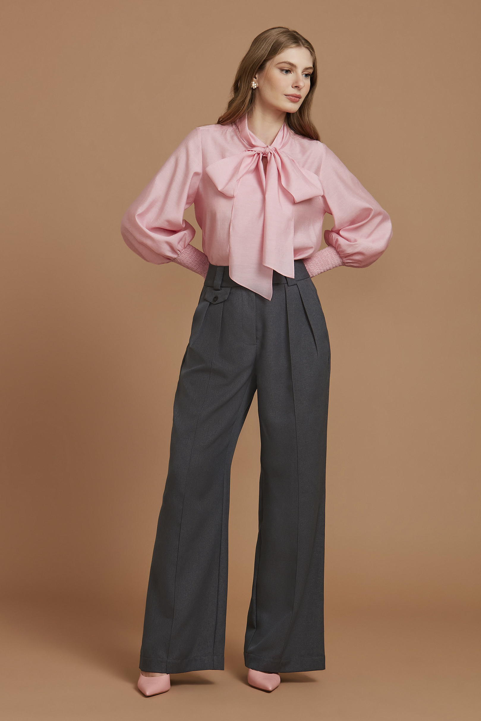Calça Alfaiataria Jules Dark Grey