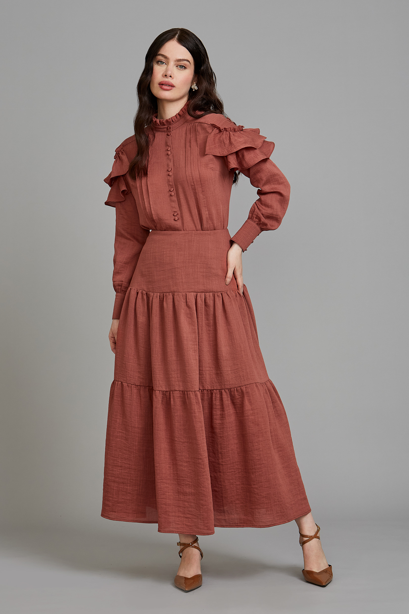 Saia Drop Waist Maple