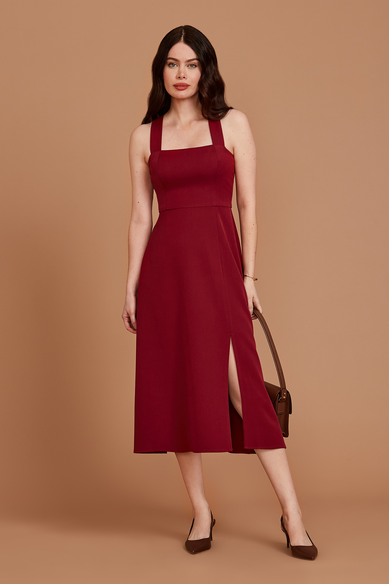 Vestido Midi Justine Cherry