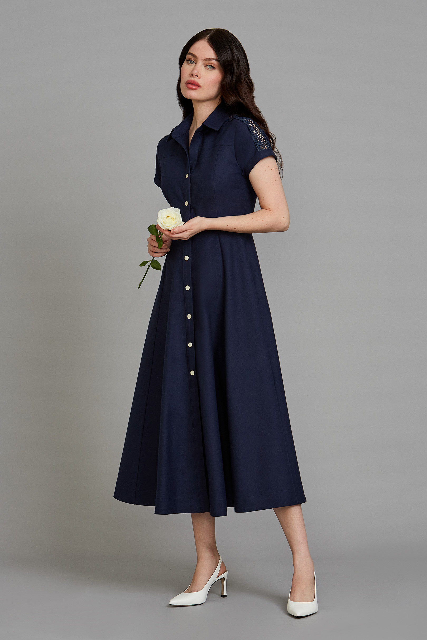Vestido Supermidi Alicia Blue