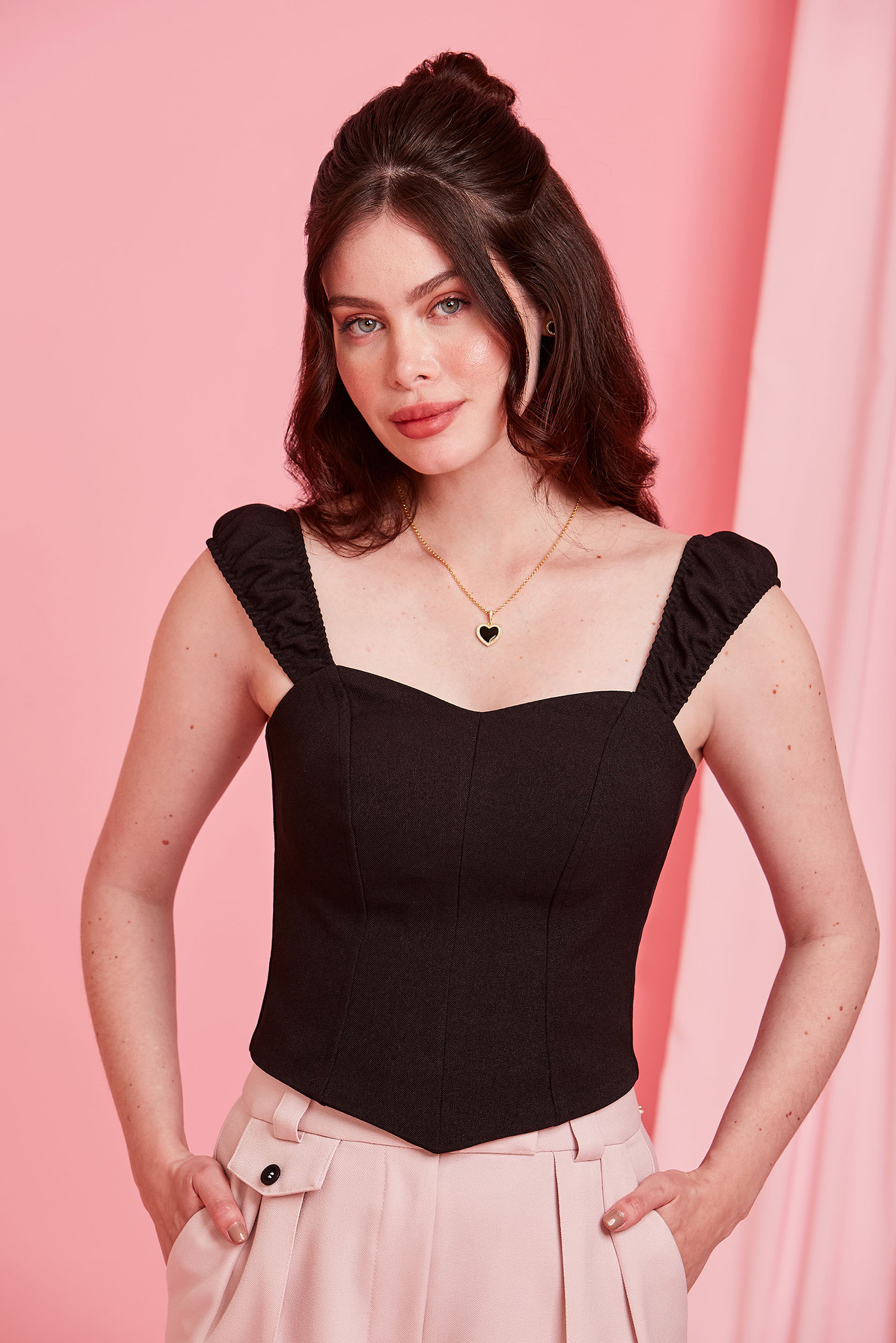 Blusa Nathalie Black