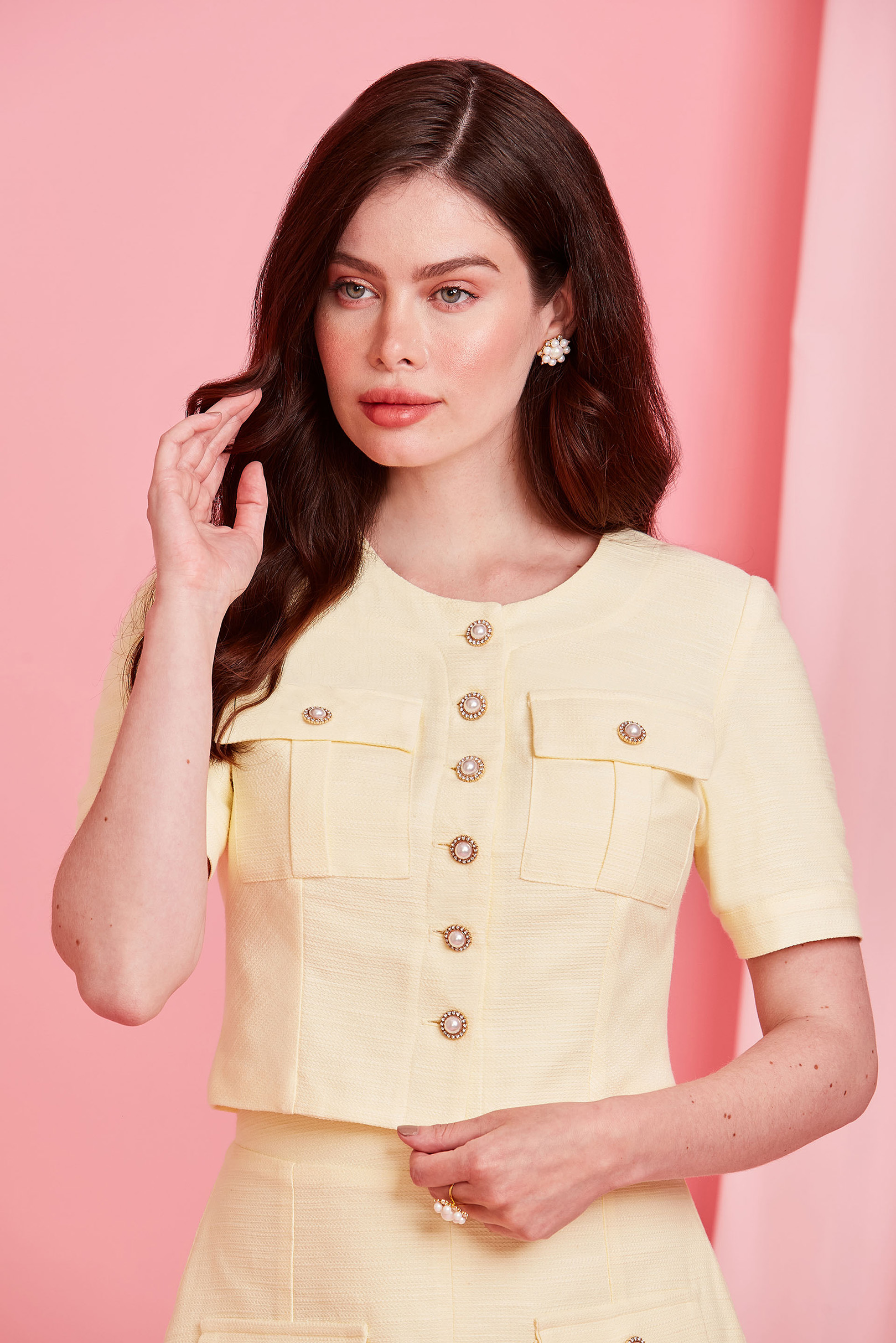 Blusa Tweed Mia Butter
