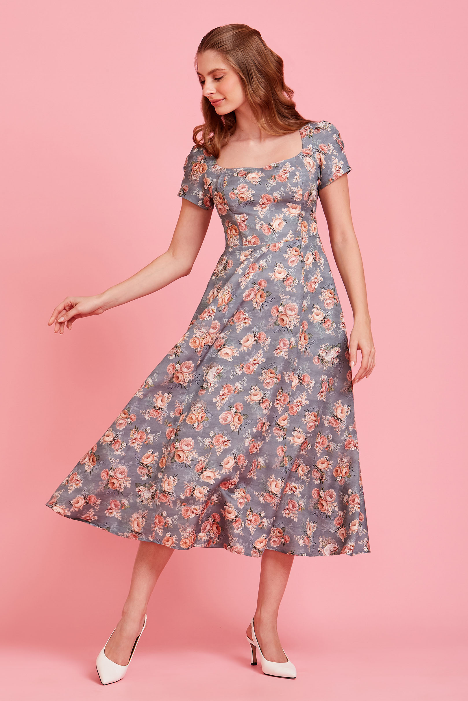 ON DEMAND] Vestido Supermidi Odette Cherry