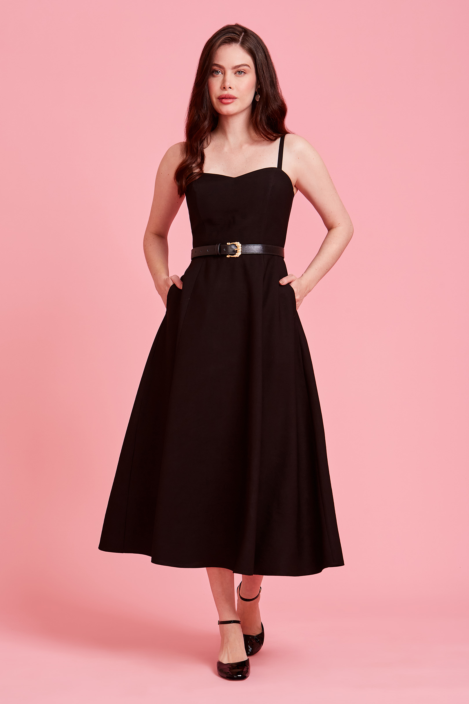 ON DEMAND] Vestido Supermidi Odette Cherry