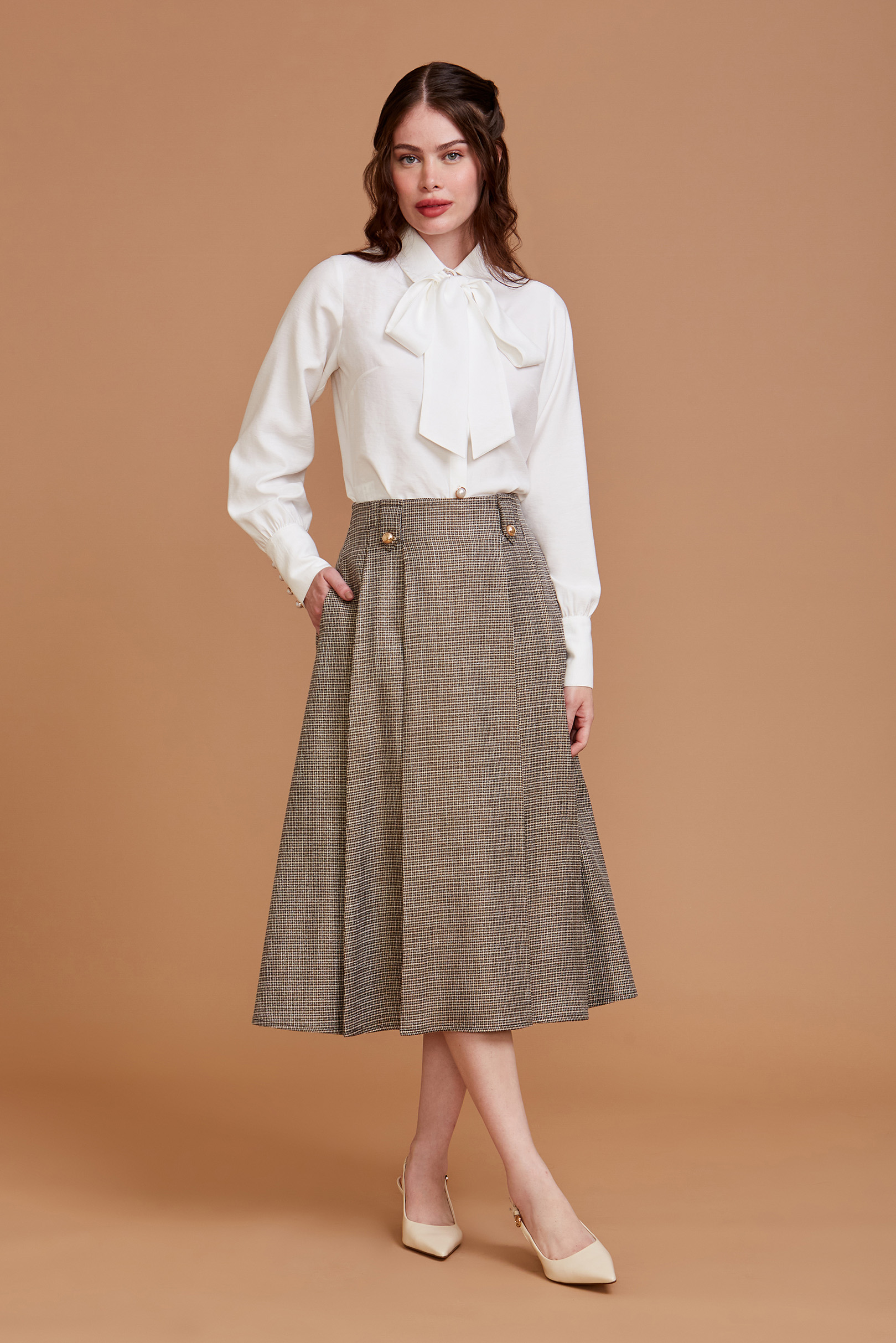 Saia Midi Windsor Xadrez