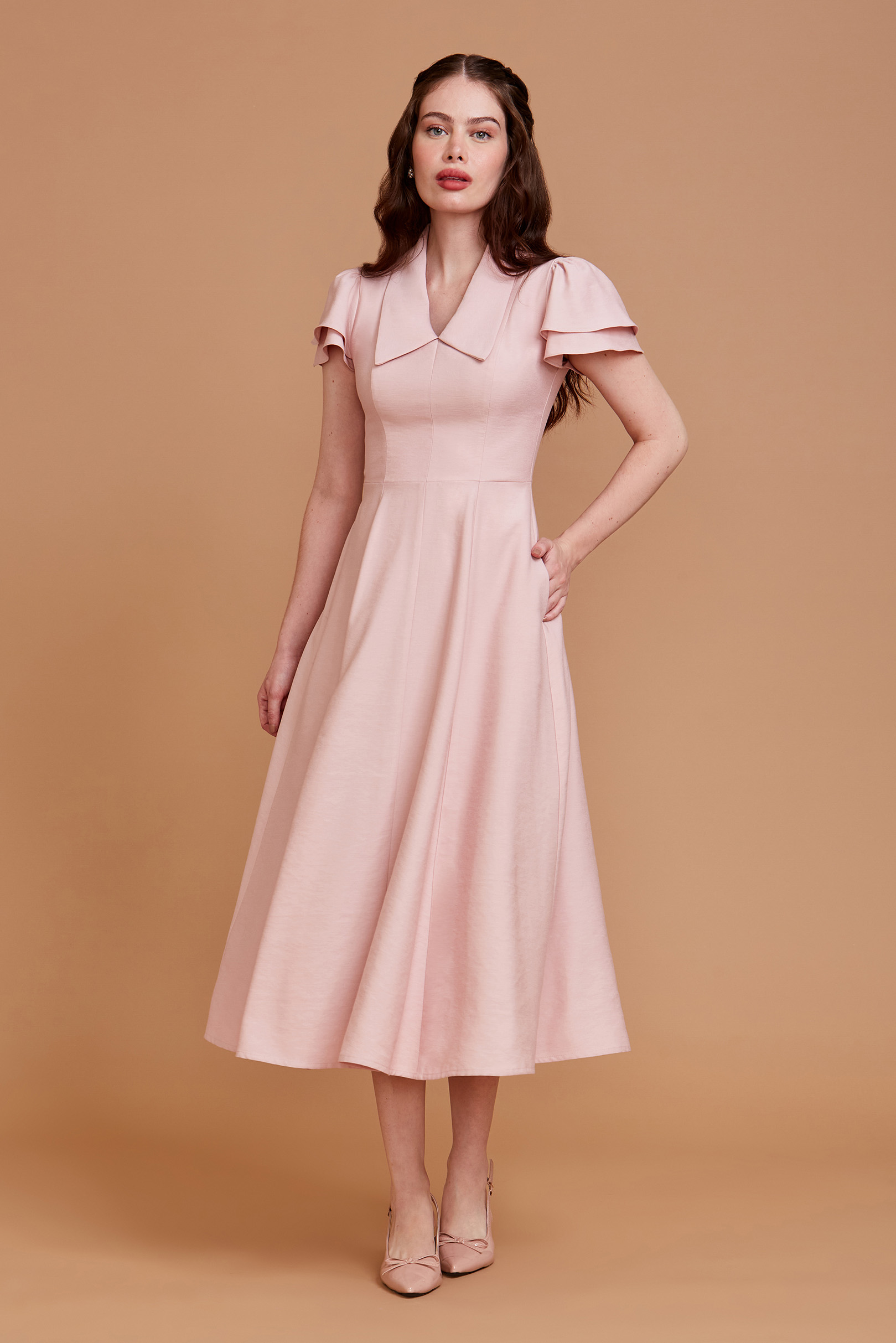 Vestido Supermidi Kate Blush