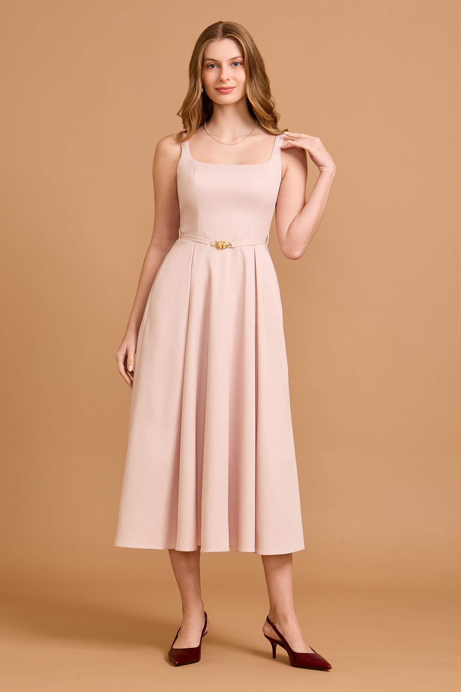 Vestido Midi  Beatrice Blush