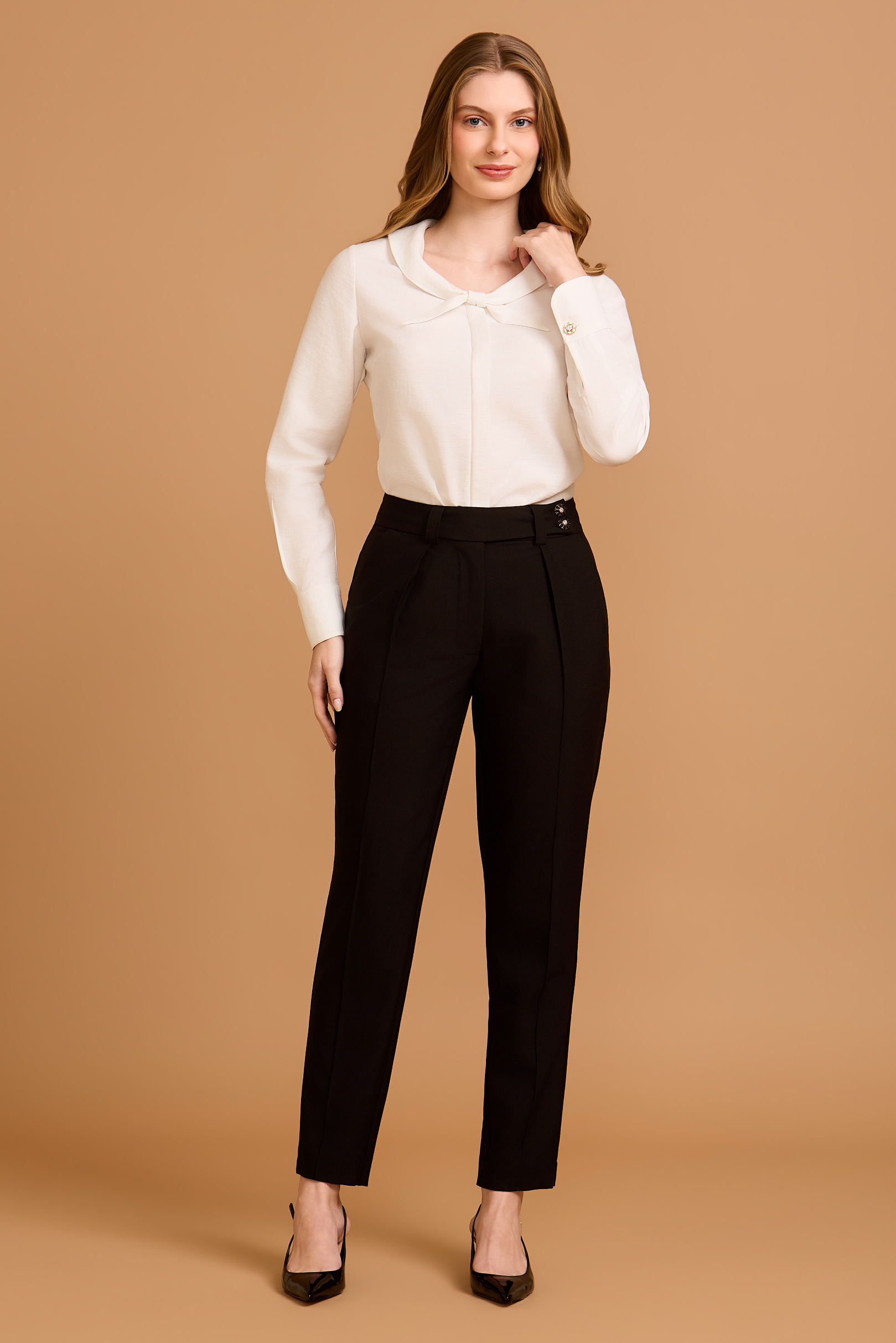 Calça Alfaiataria Céline Black