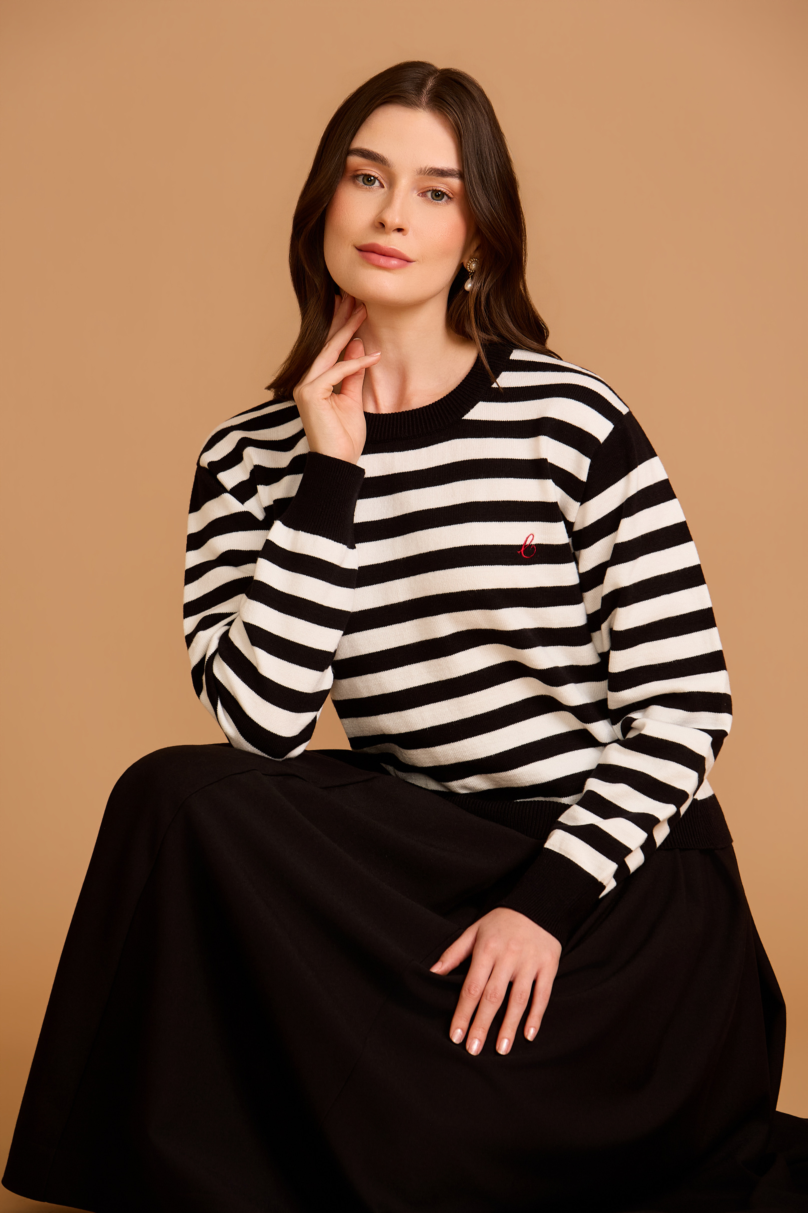Suéter Tricot Society Stripes