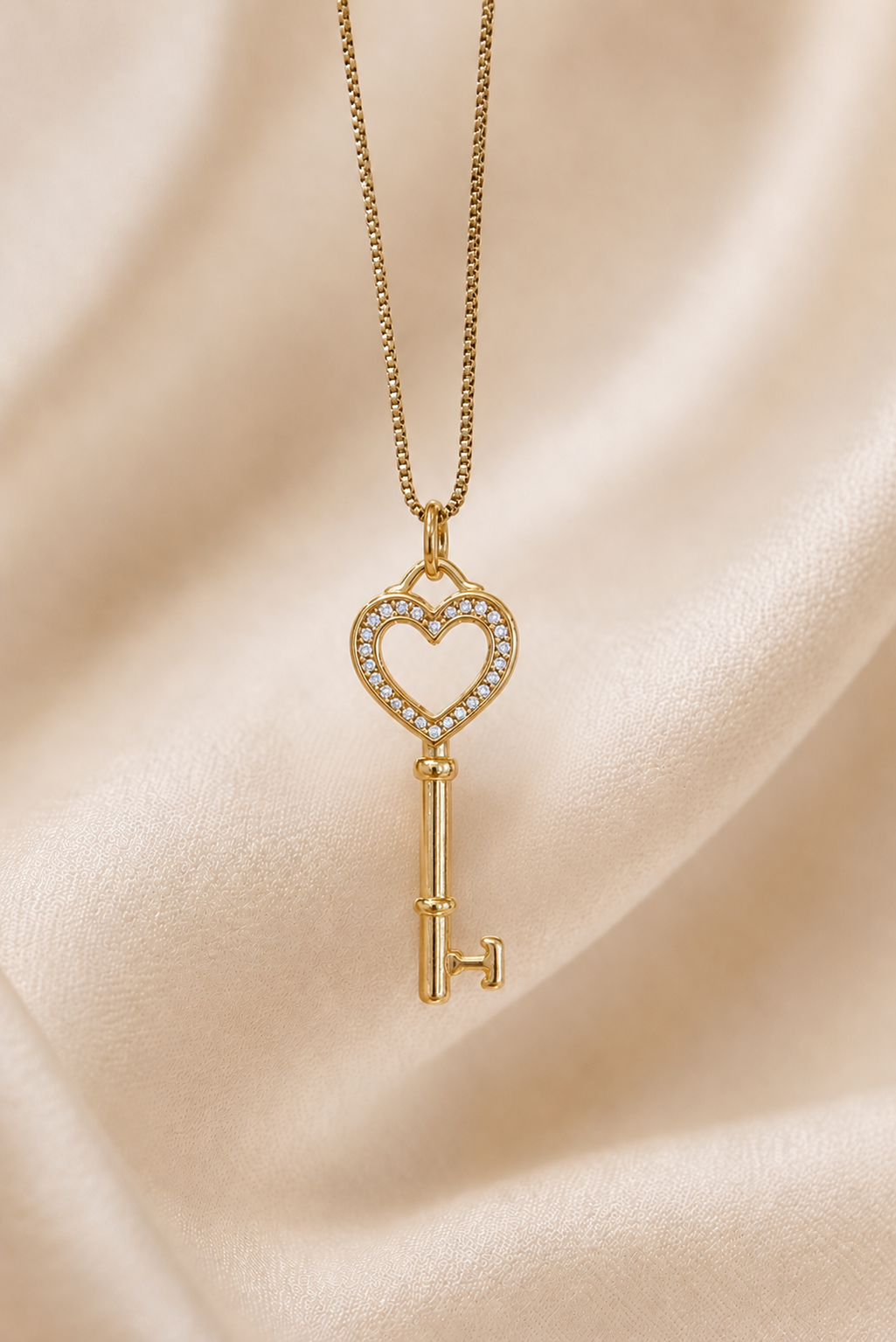 Colar Key Heart Grand