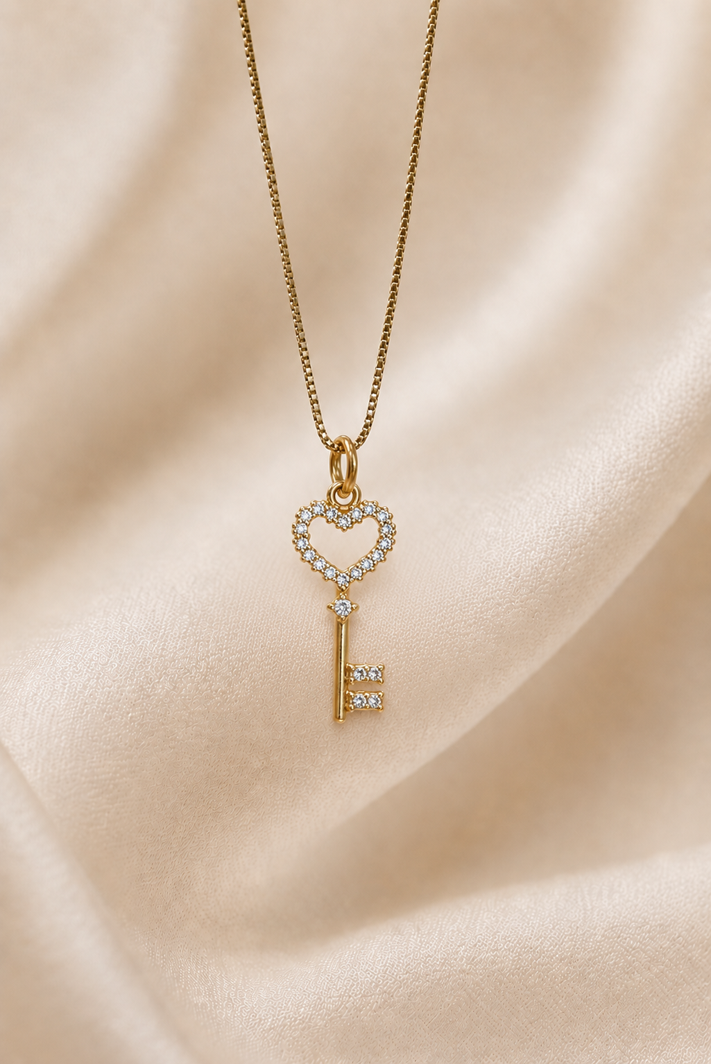 Colar Key Heart Petit