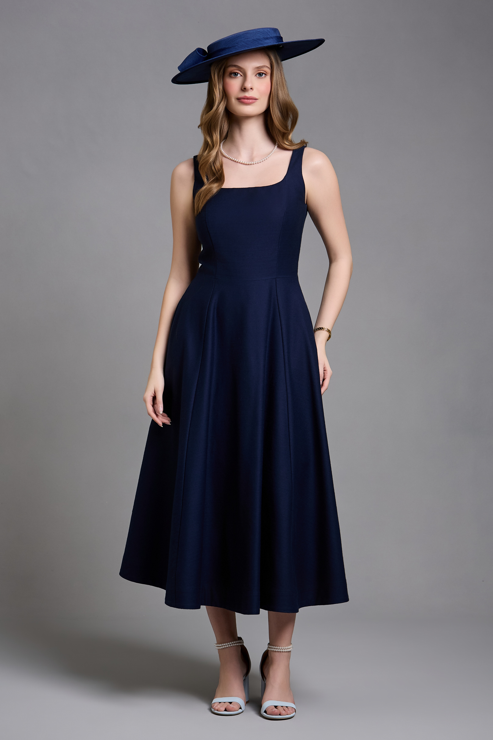 Vestido Midi Sicília Blue