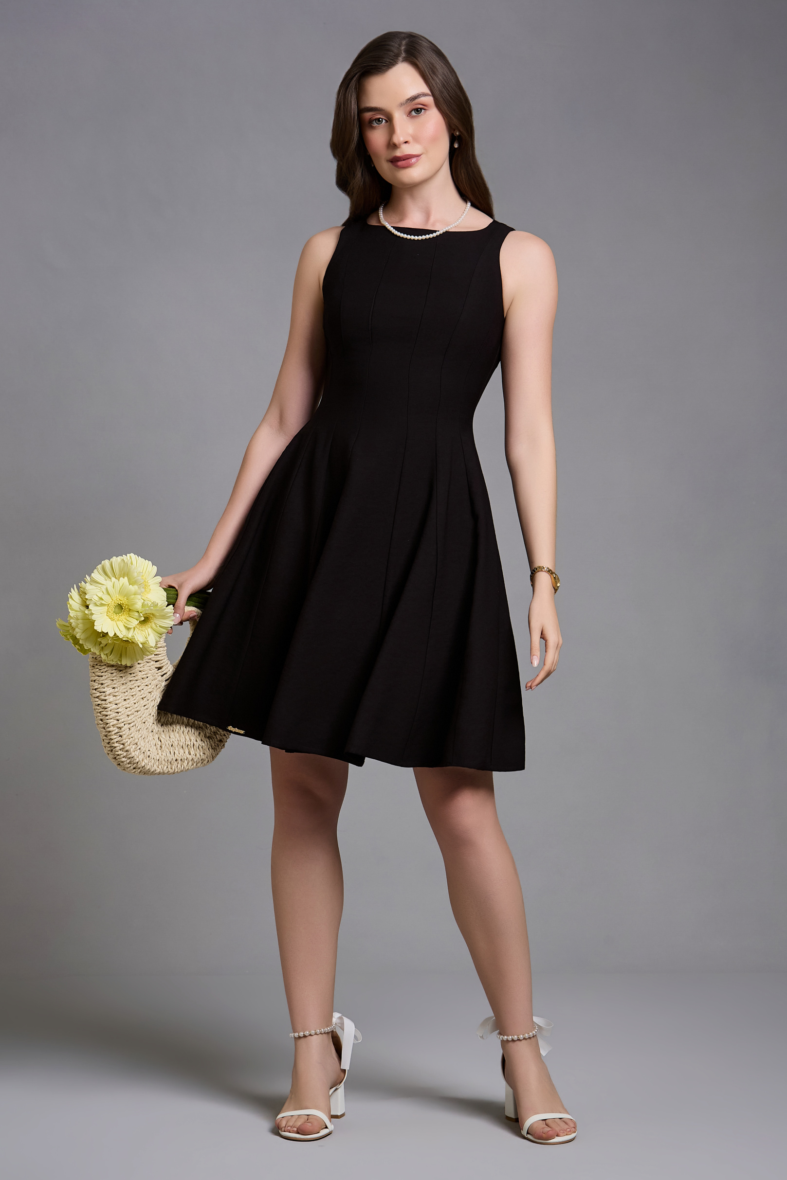 Vestido Curto Magnólia Black
