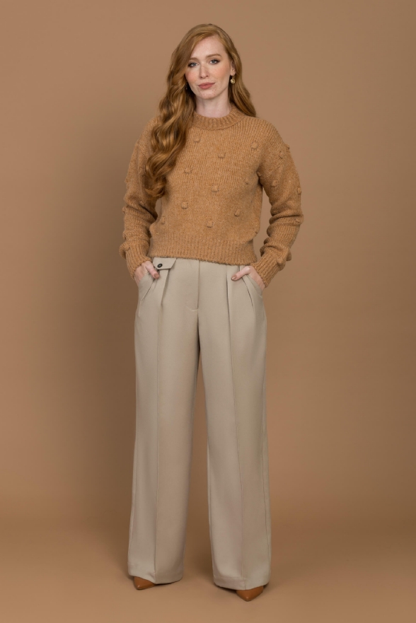 Suéter Pompom Carameluxo