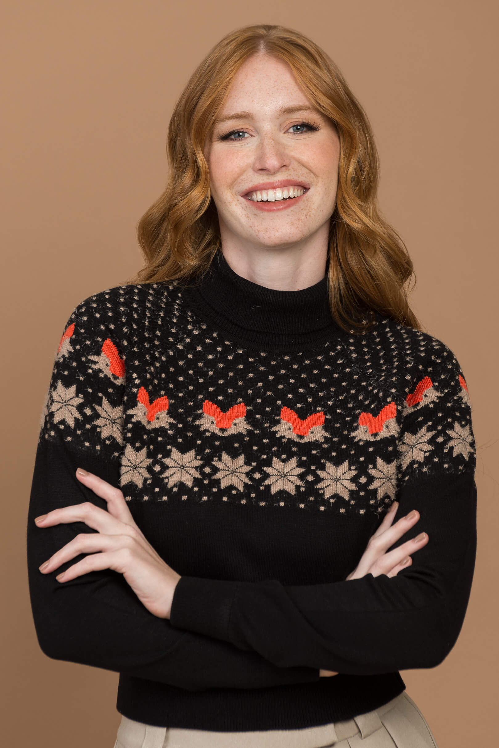 Suéter Cropped Dona Raposinha Black