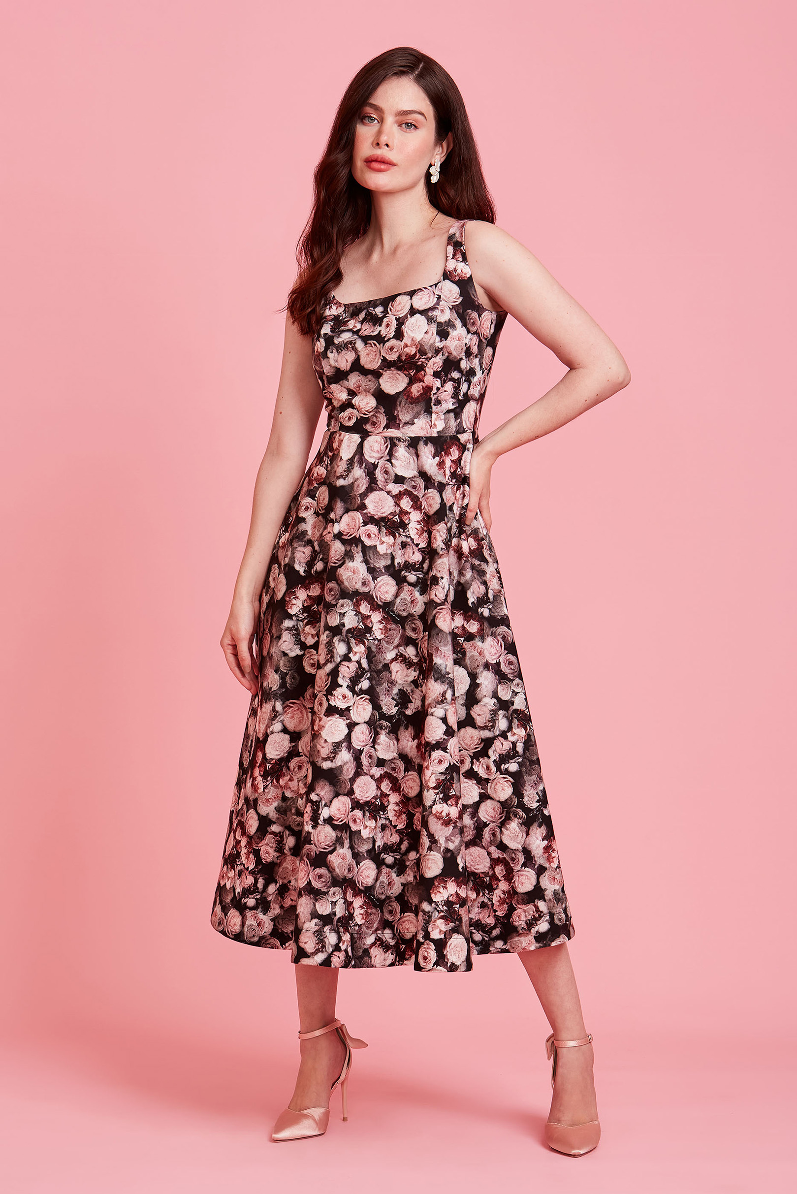 Vestido Midi Sicília Granville | Vestido Cuplover